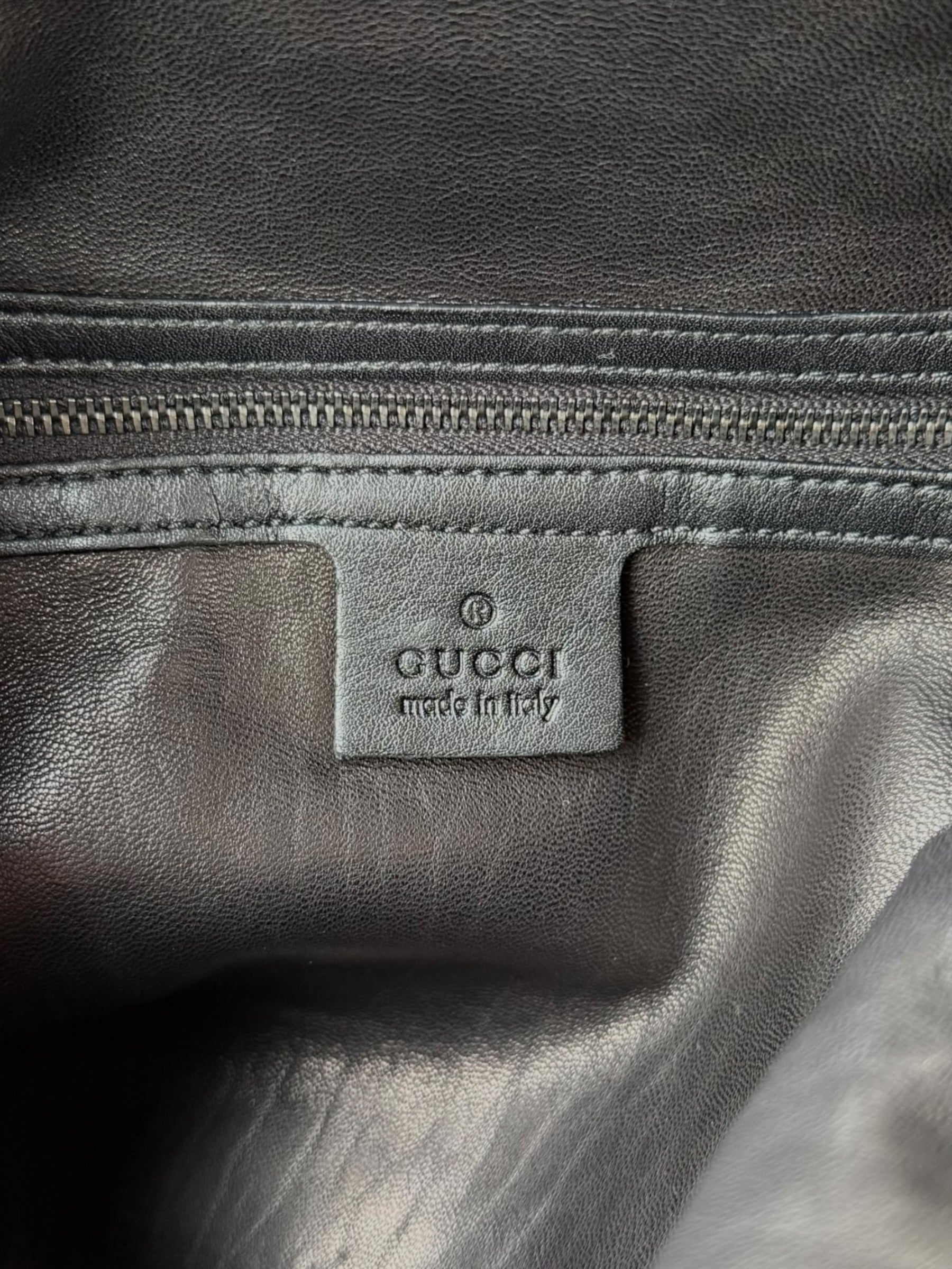 Gucci Galaxy Python Metallic Blue Hobo Bag