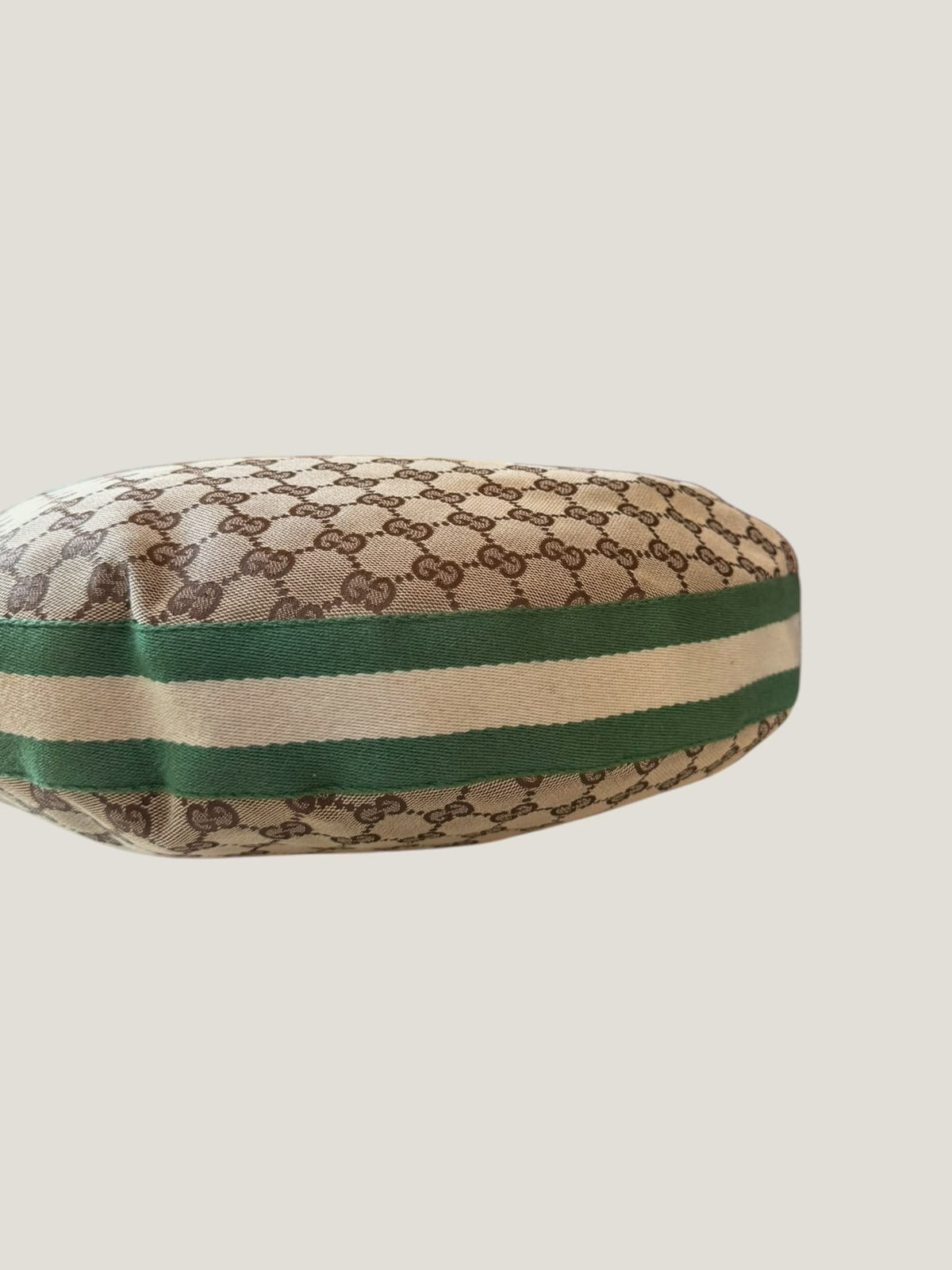 Gucci GG Canvas Hobo Bamboo