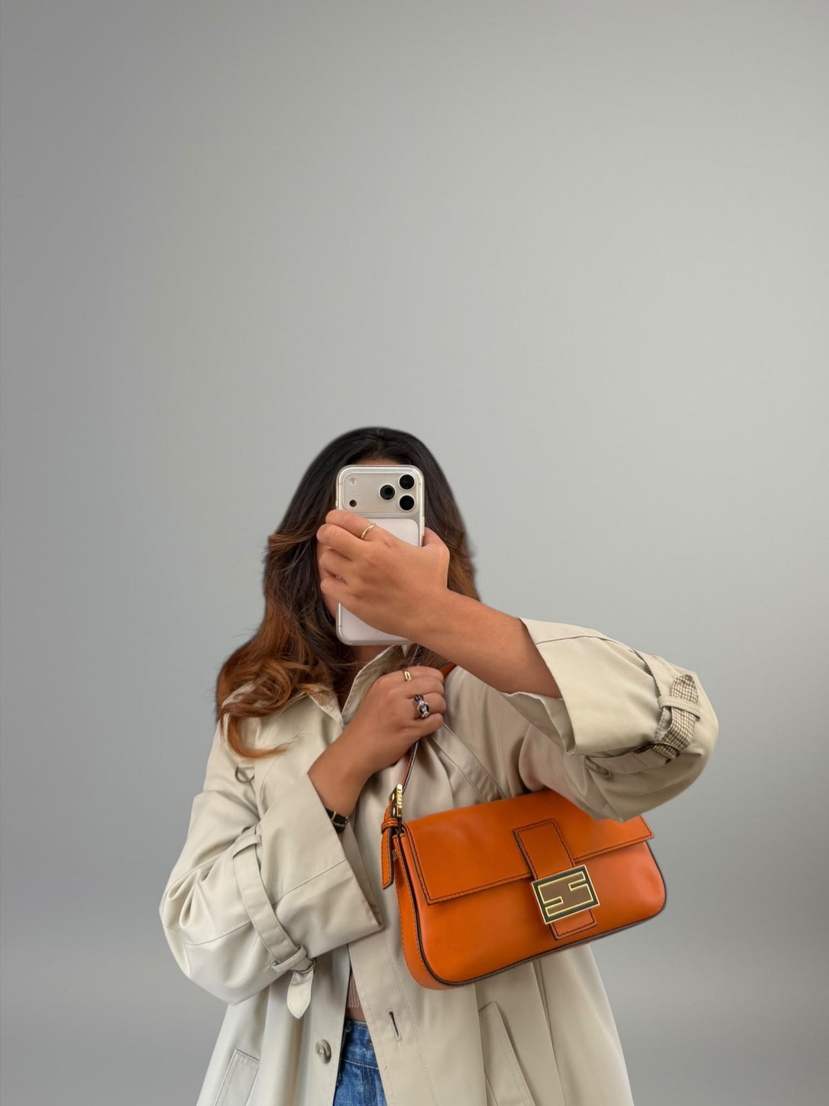 Fendi Baguette in Pelle