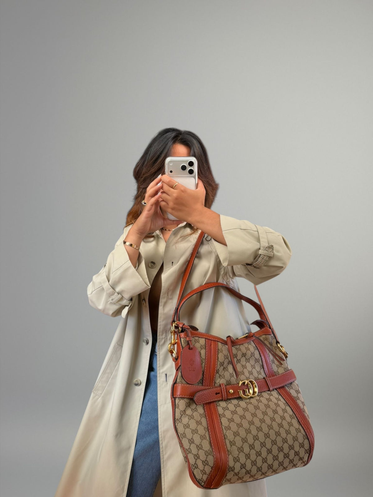 Gucci Hobo GG con cintura