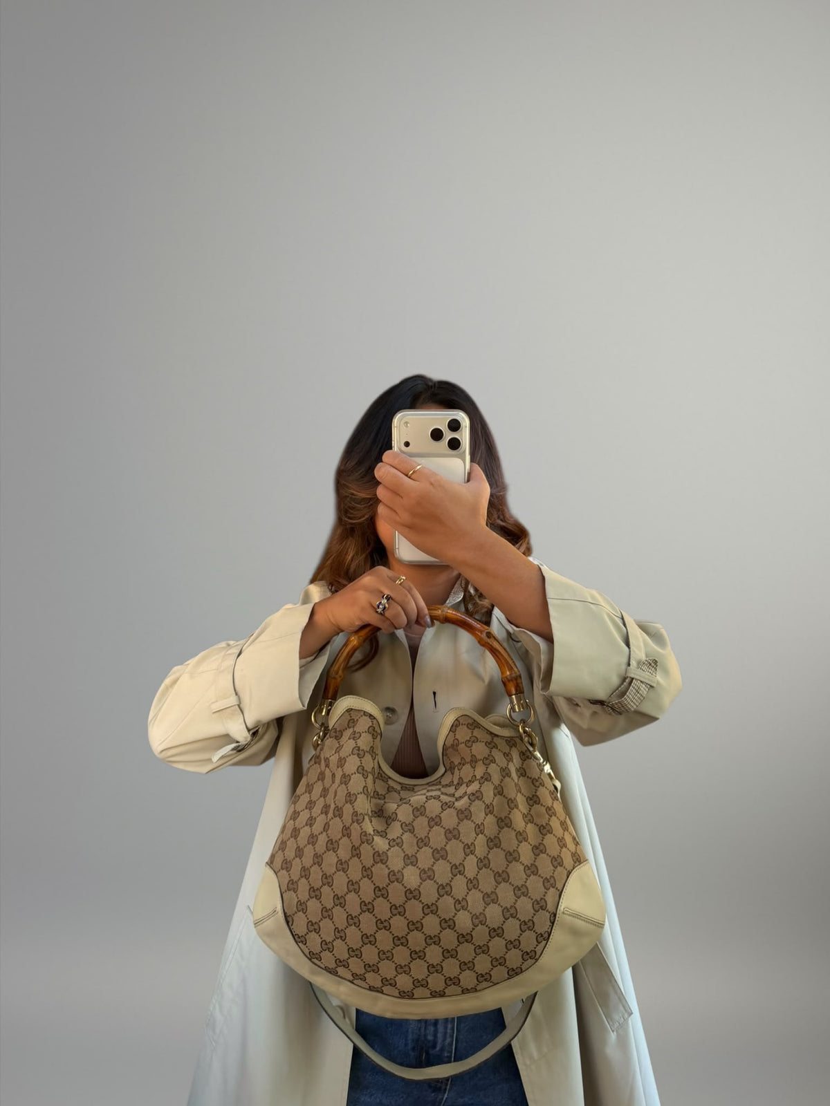Gucci Bamboo Hobo