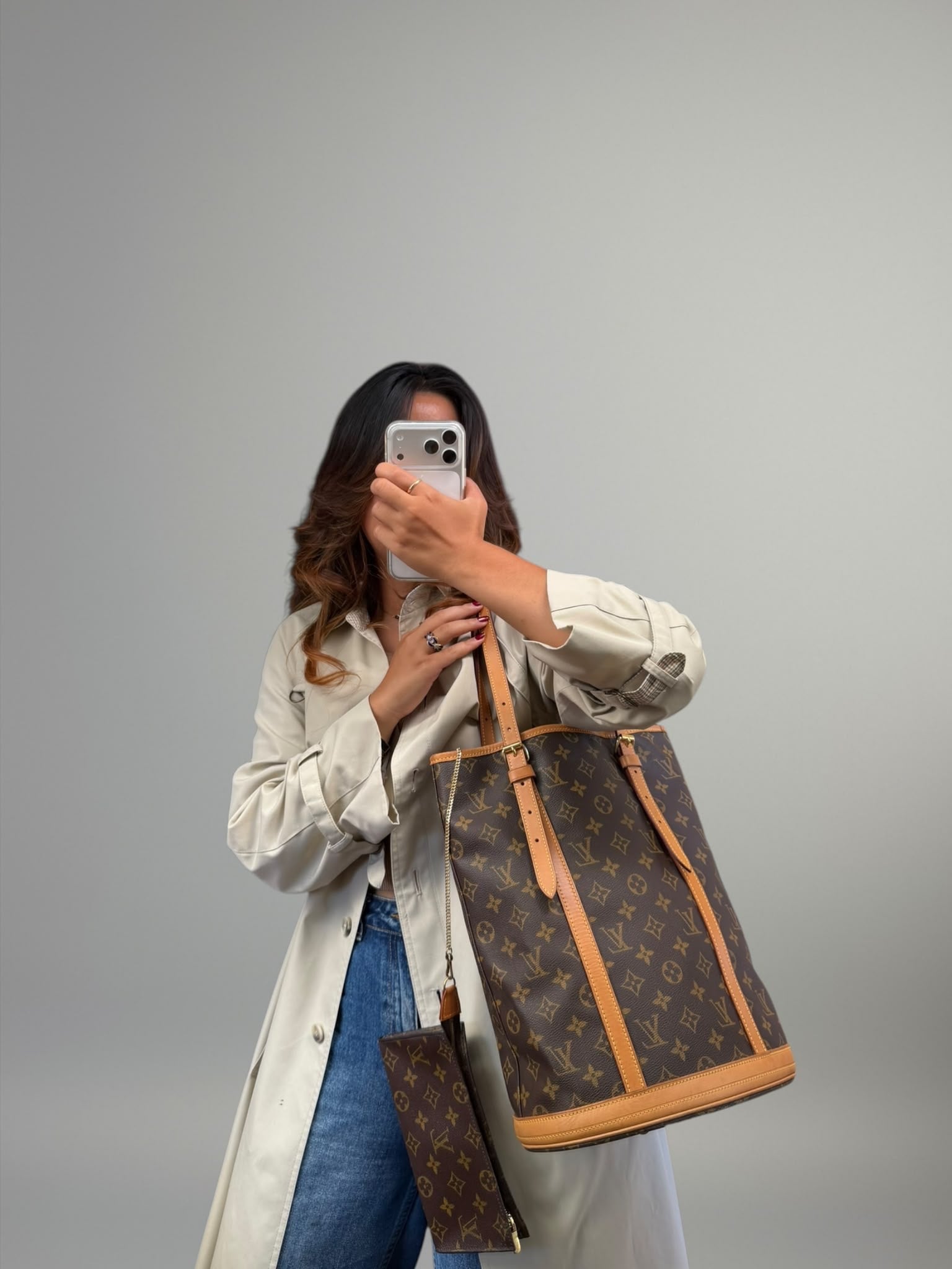 Louis Vuitton Bucket GM Monogram