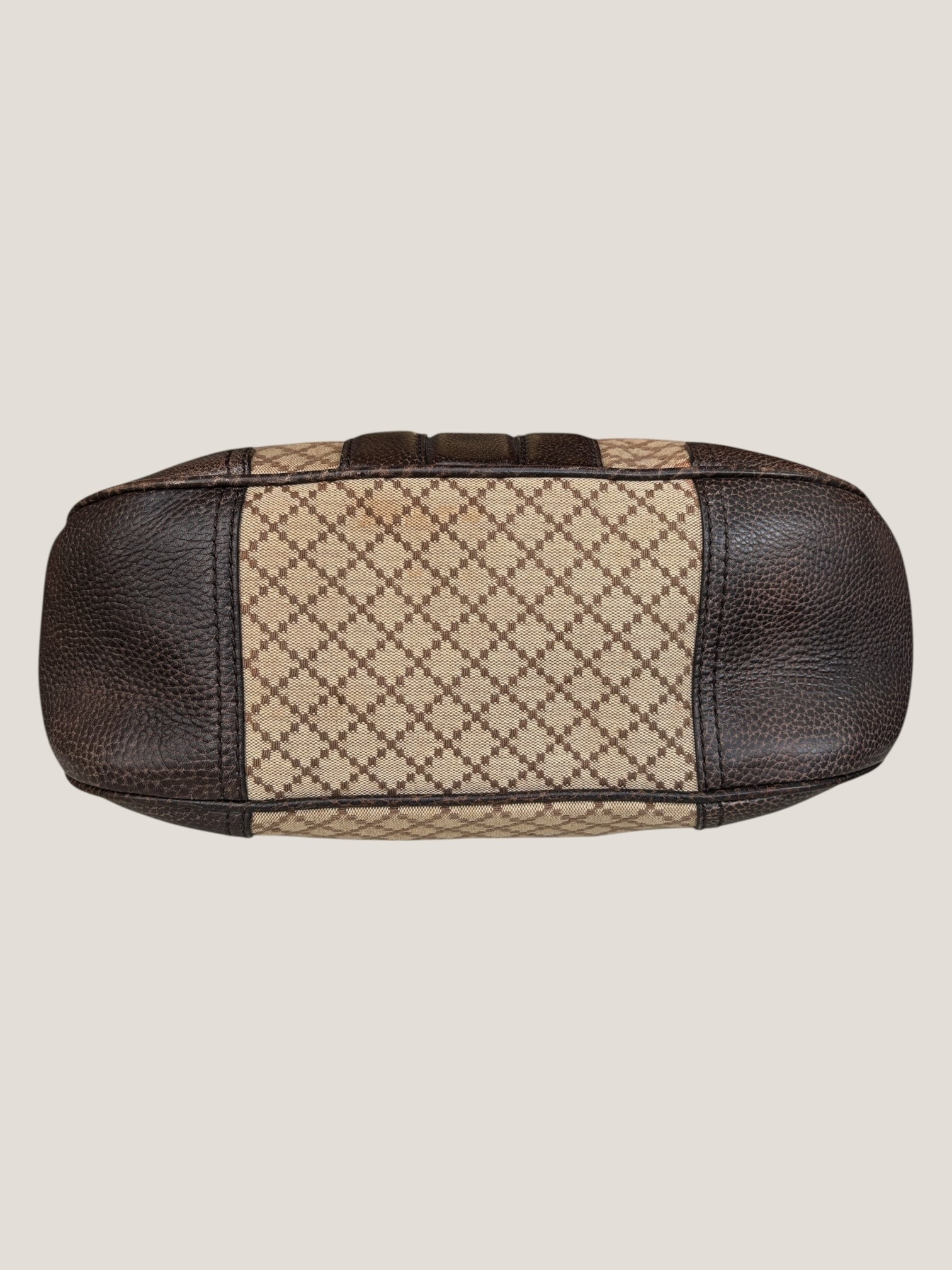 Gucci Hobo Diamante con dettagli Horsebit