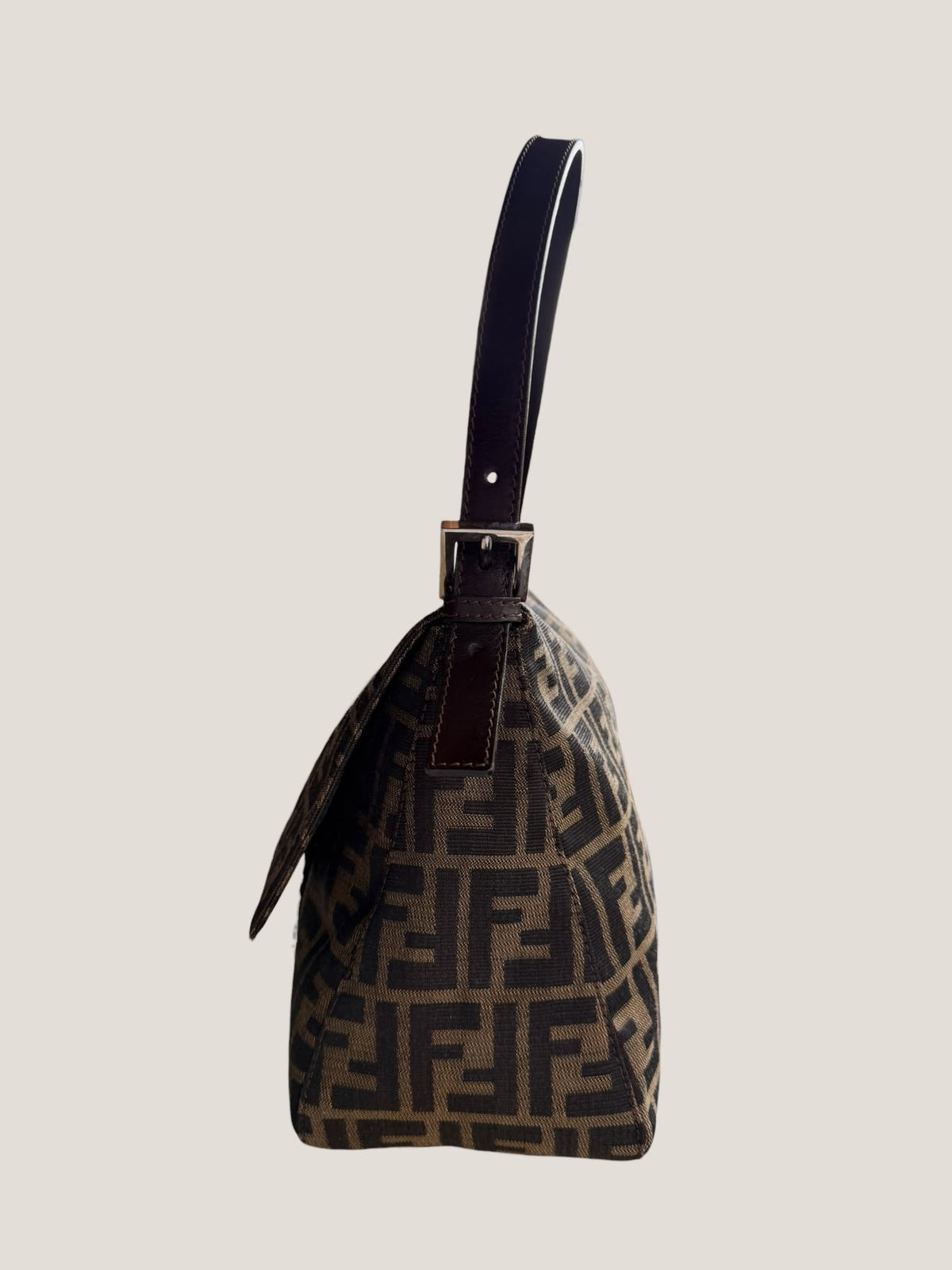 Fendi Mamma Baguette Zucca