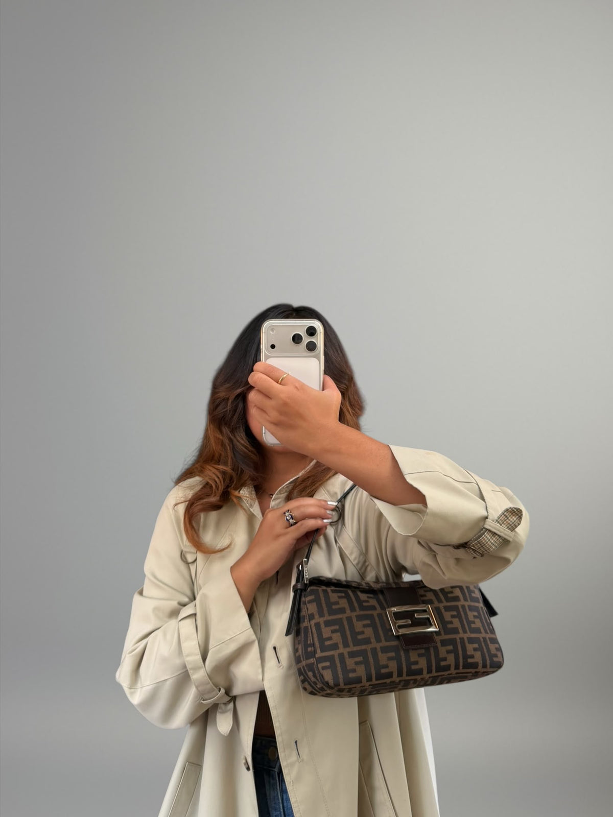 Fendi Baguette Zucca