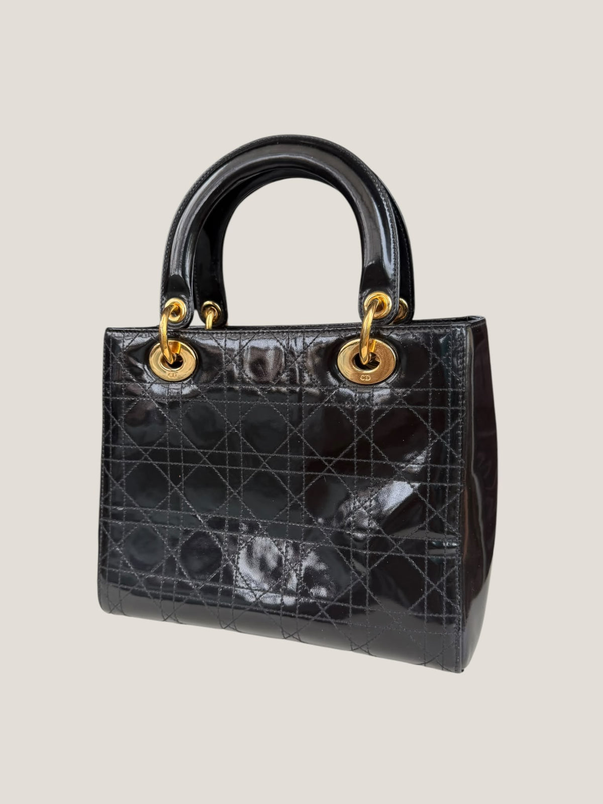 Lady Dior Vernice Nera