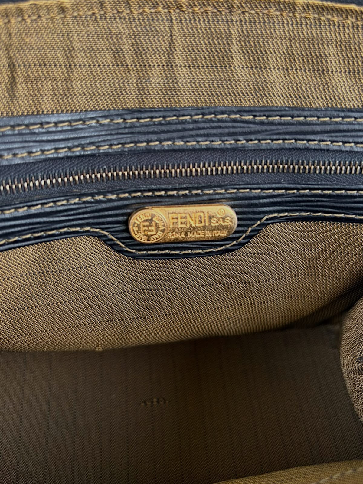 Fendi Mini Top Handle Zucca
