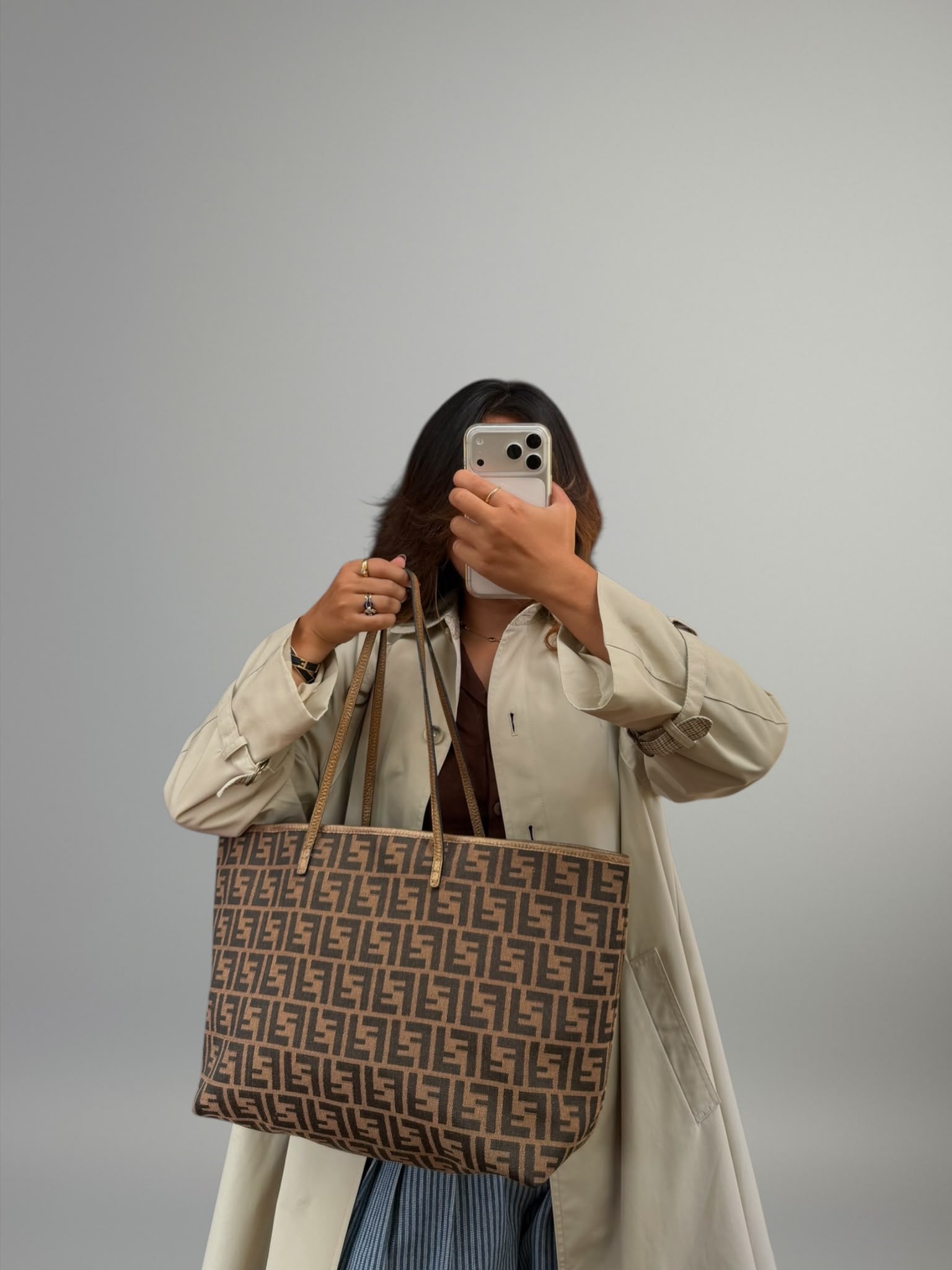 Fendi Zucca Tote