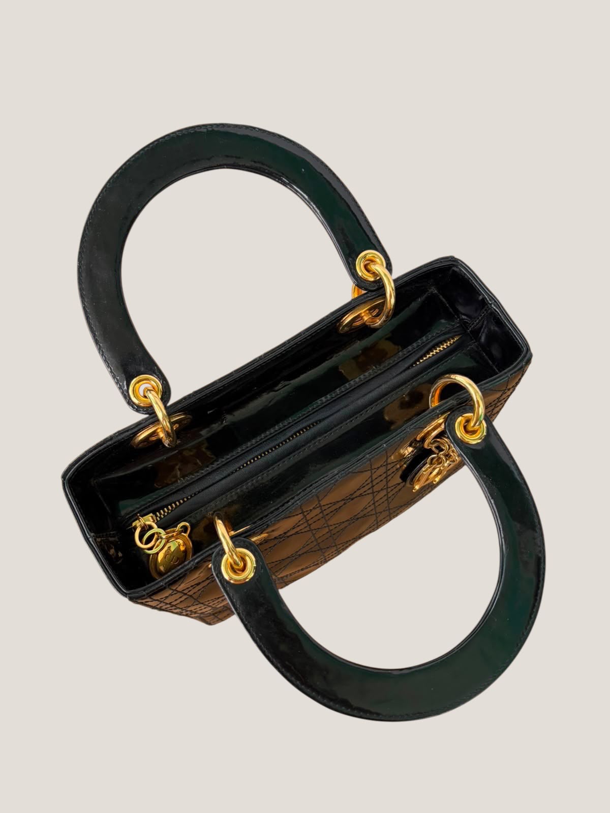 Lady Dior Vernice Nera