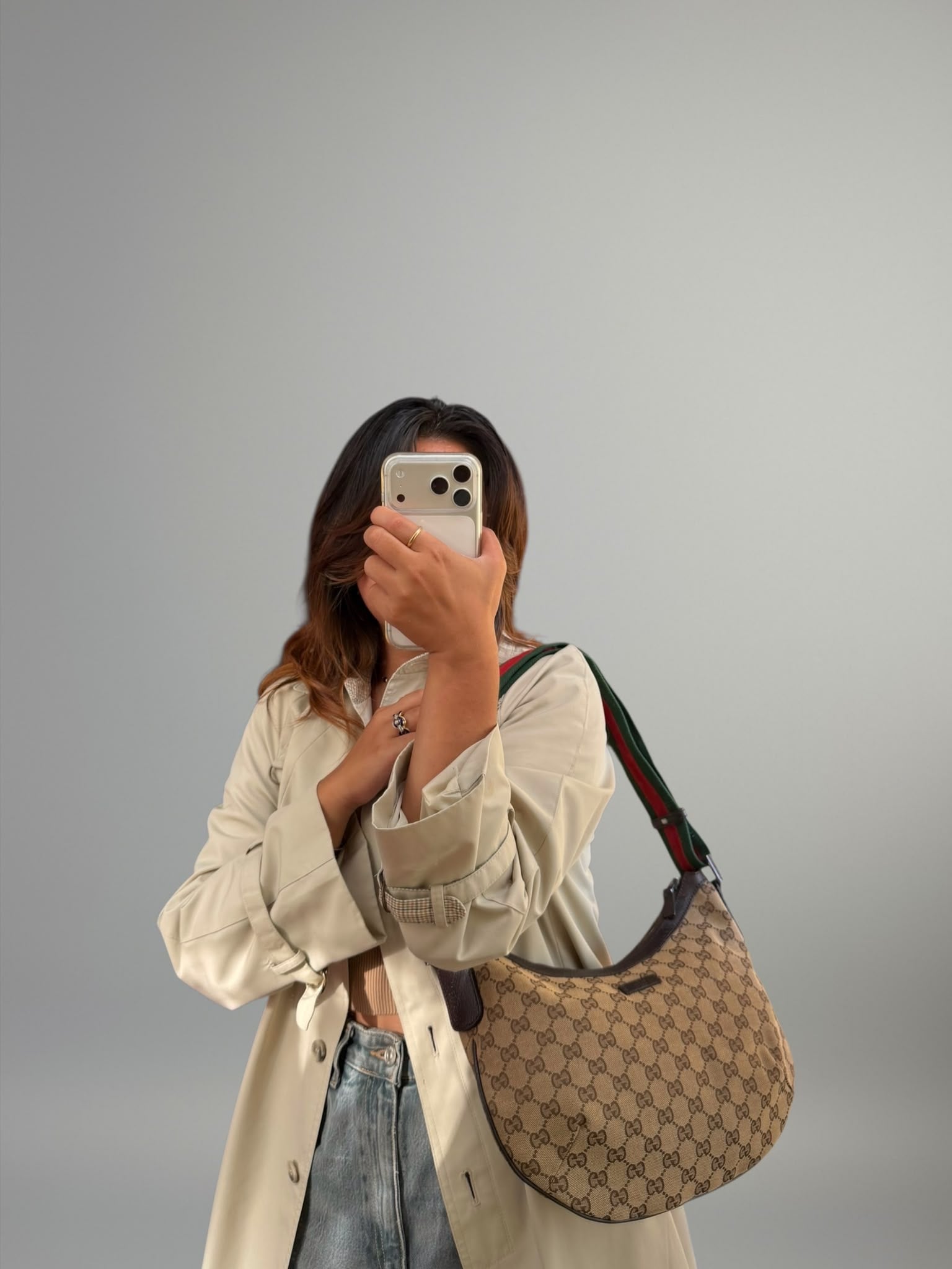 Gucci Half Moon Web