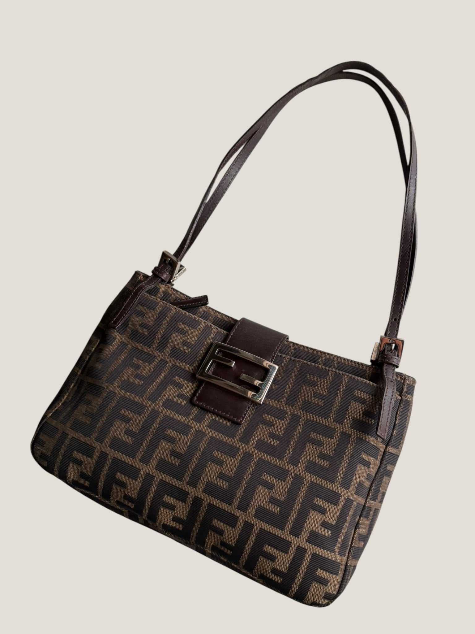 Fendi Baguette Zucca Tote