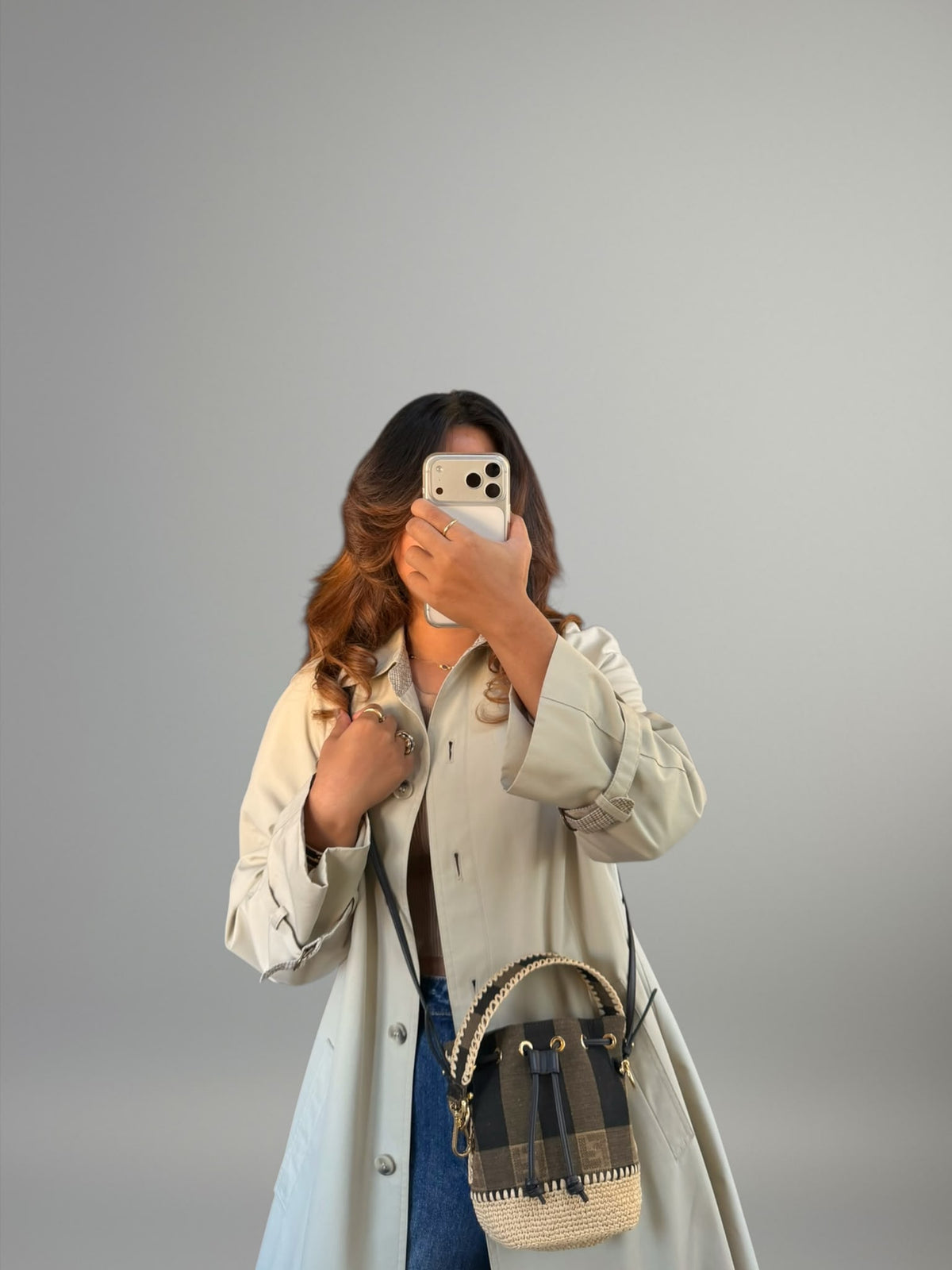 Fendi Mon Tresor Mini FF e Rafia