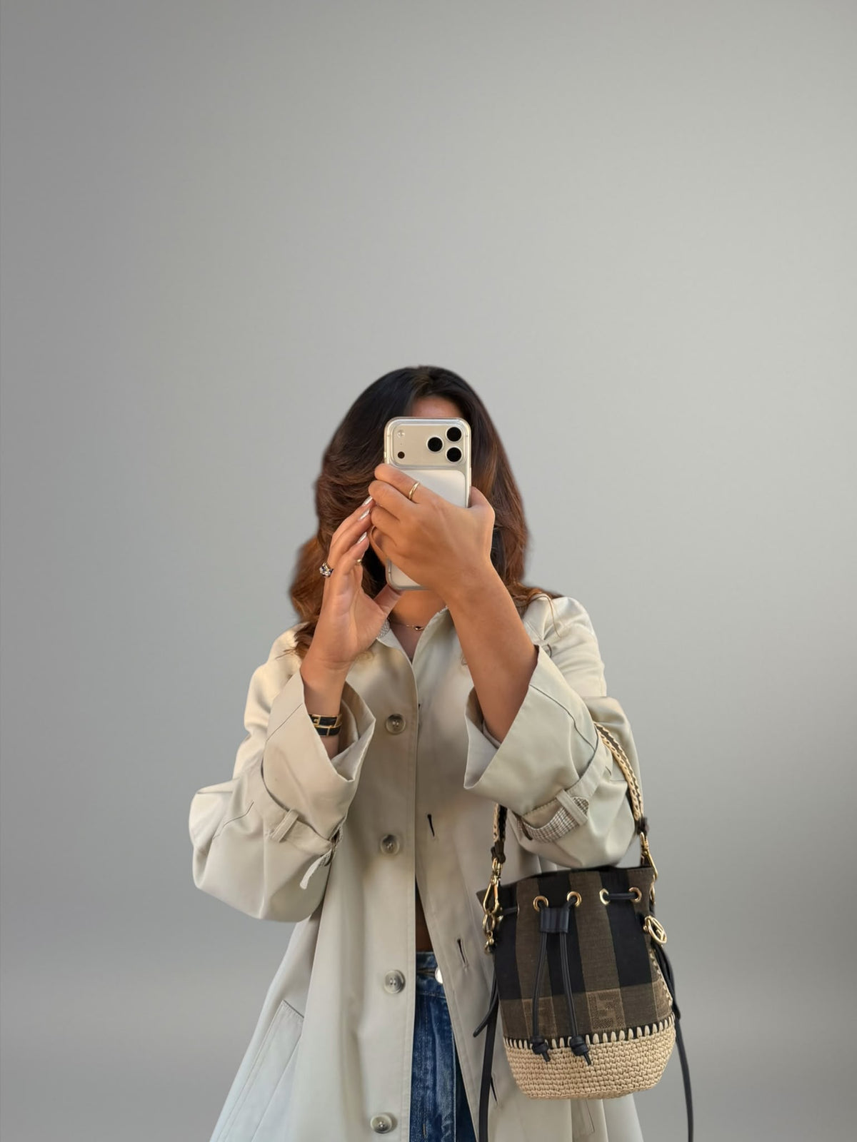 Fendi Mon Tresor Mini FF e Rafia