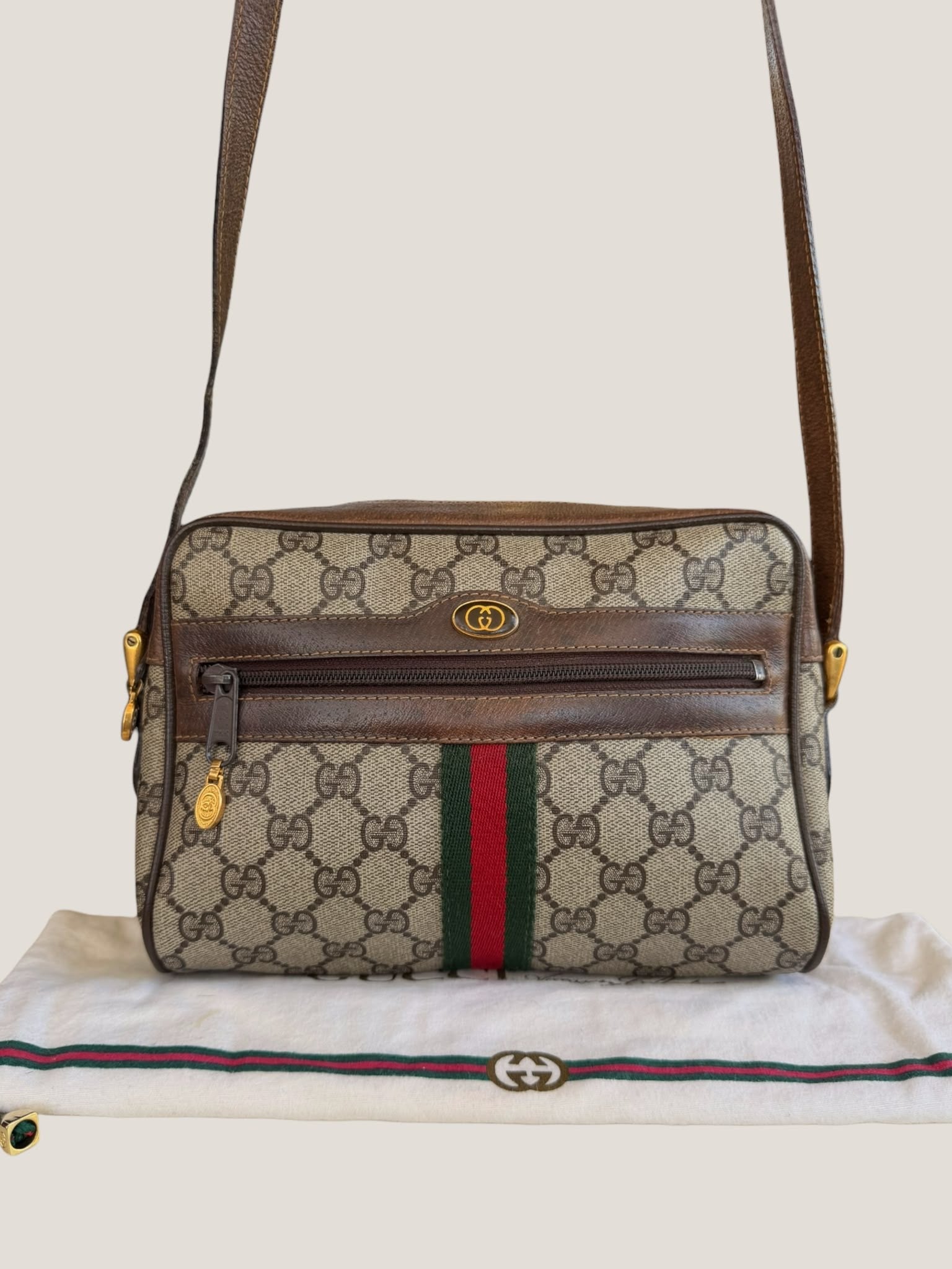 Gucci Vintage Web Crossbody