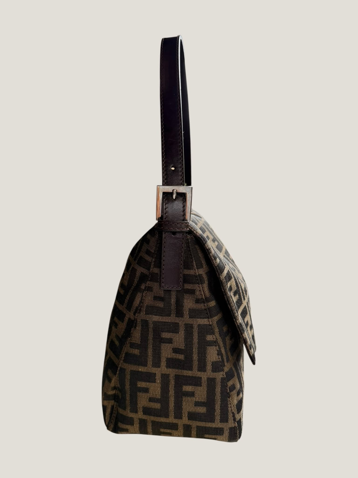 Fendi Mamma Baguette Zucca