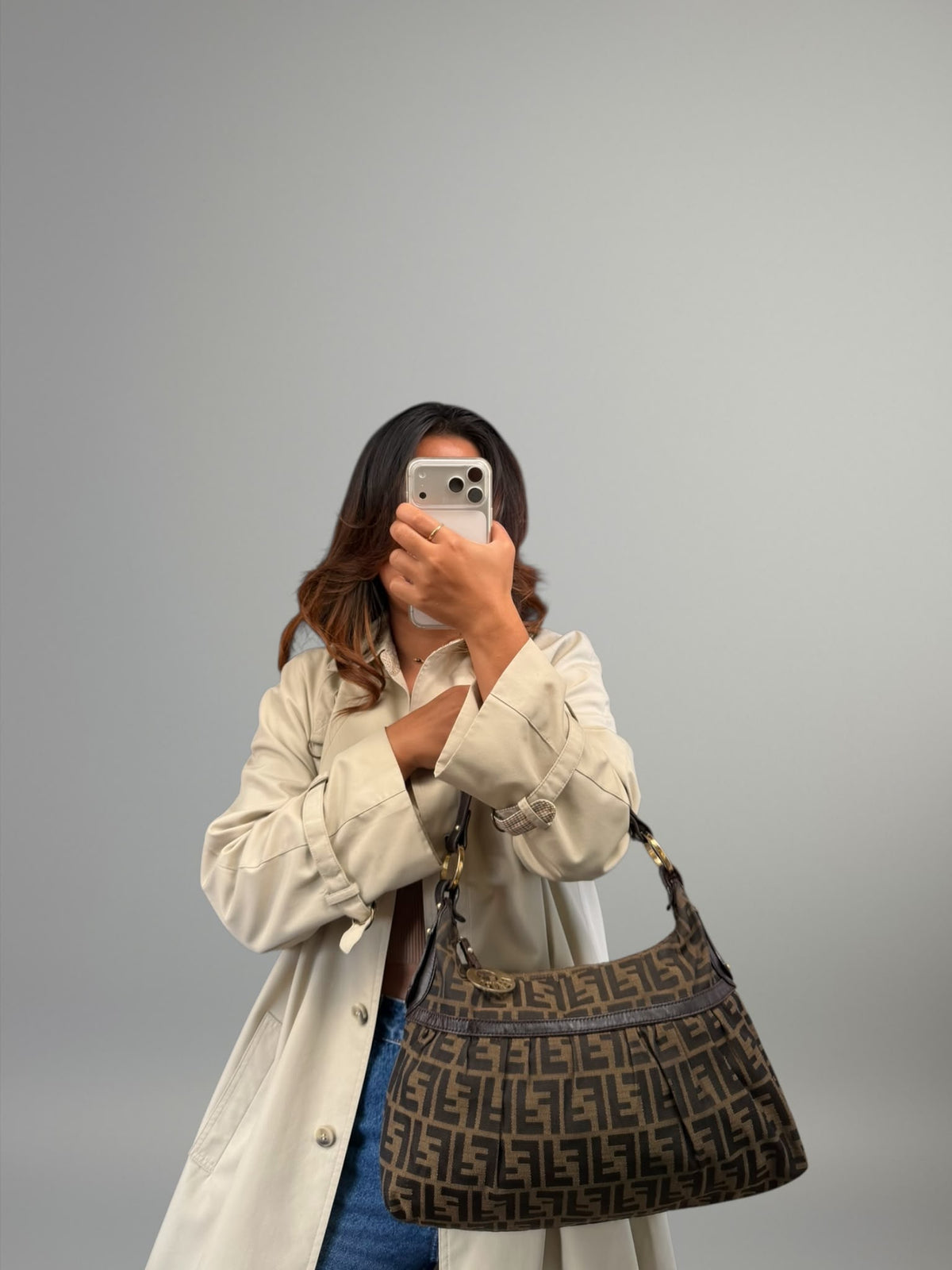 Fendi Chef Hobo Zucca