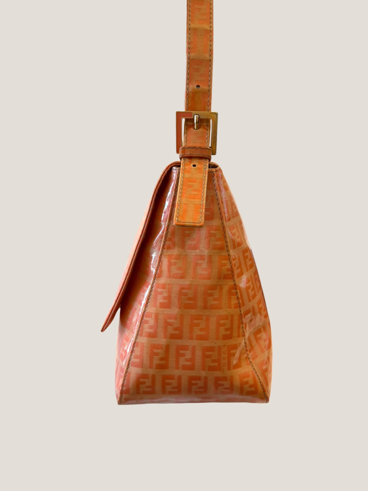 Fendi Mamma Baguette Zucchino Crystal