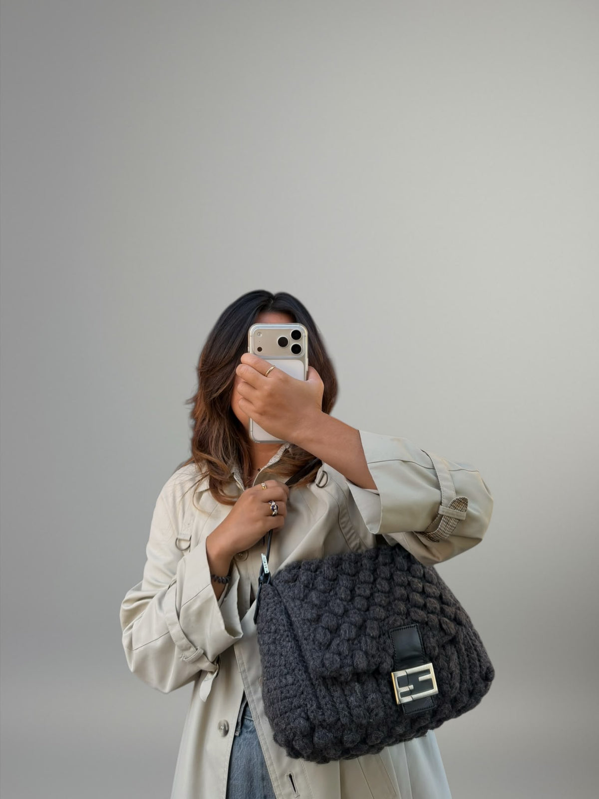 Fendi Crochet Mamma Baguette