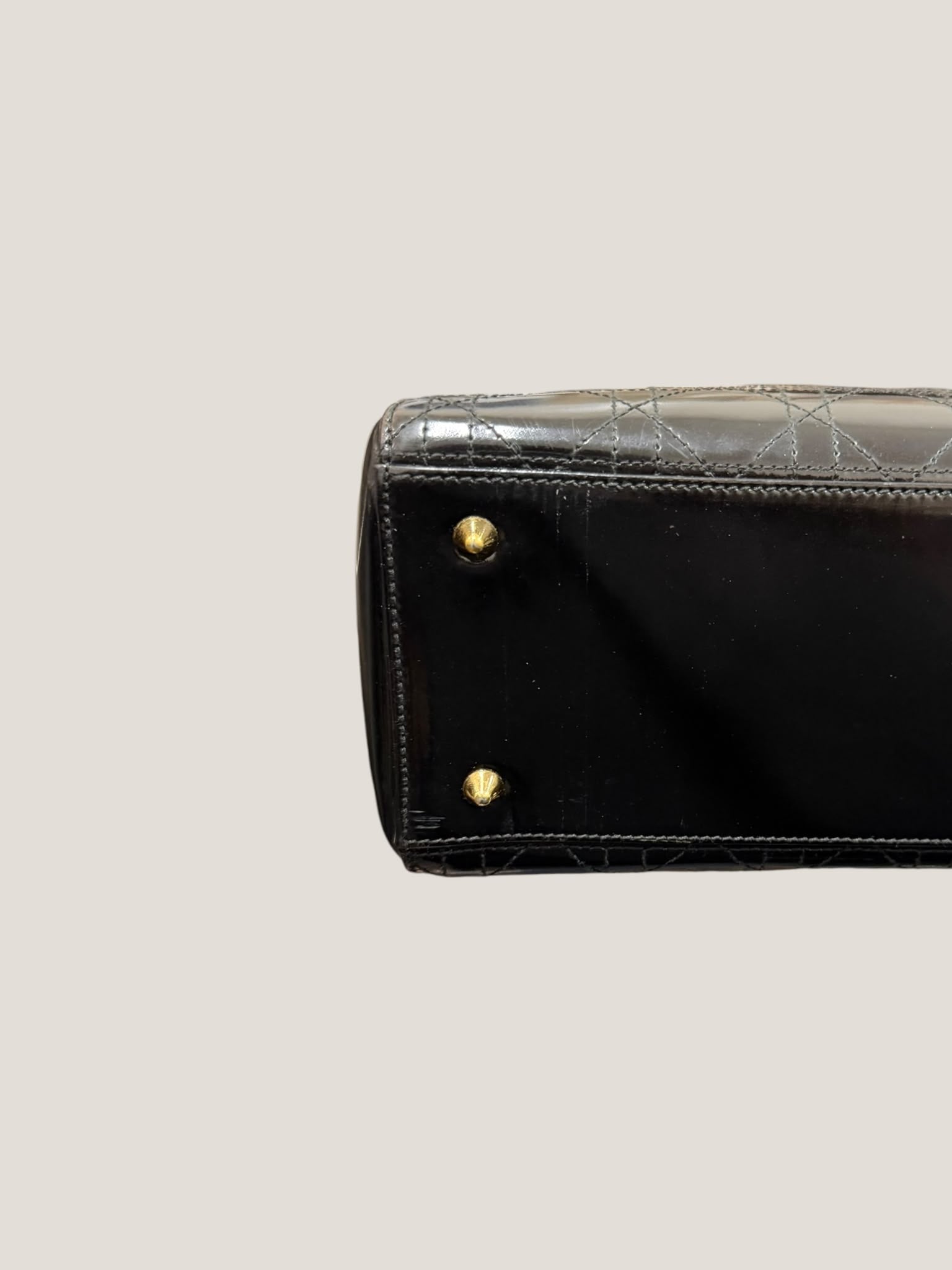 Lady Dior Vernice Nera