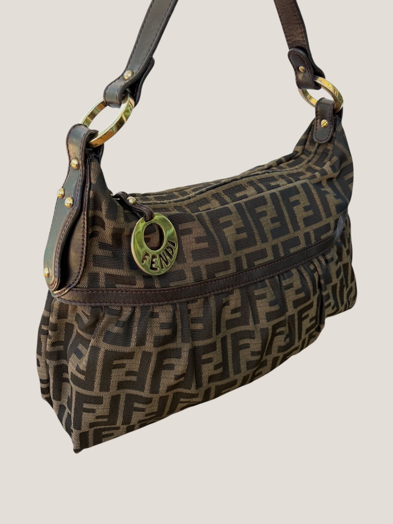 Fendi Chef Zucca Hobo