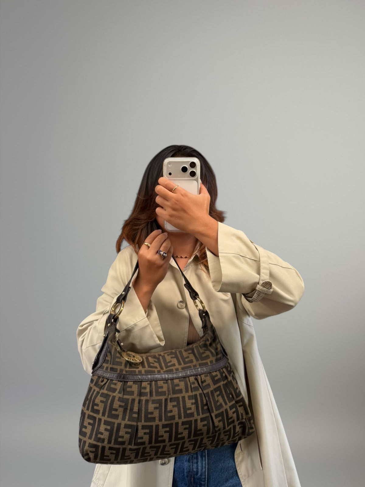 Fendi Chef Hobo Zucca