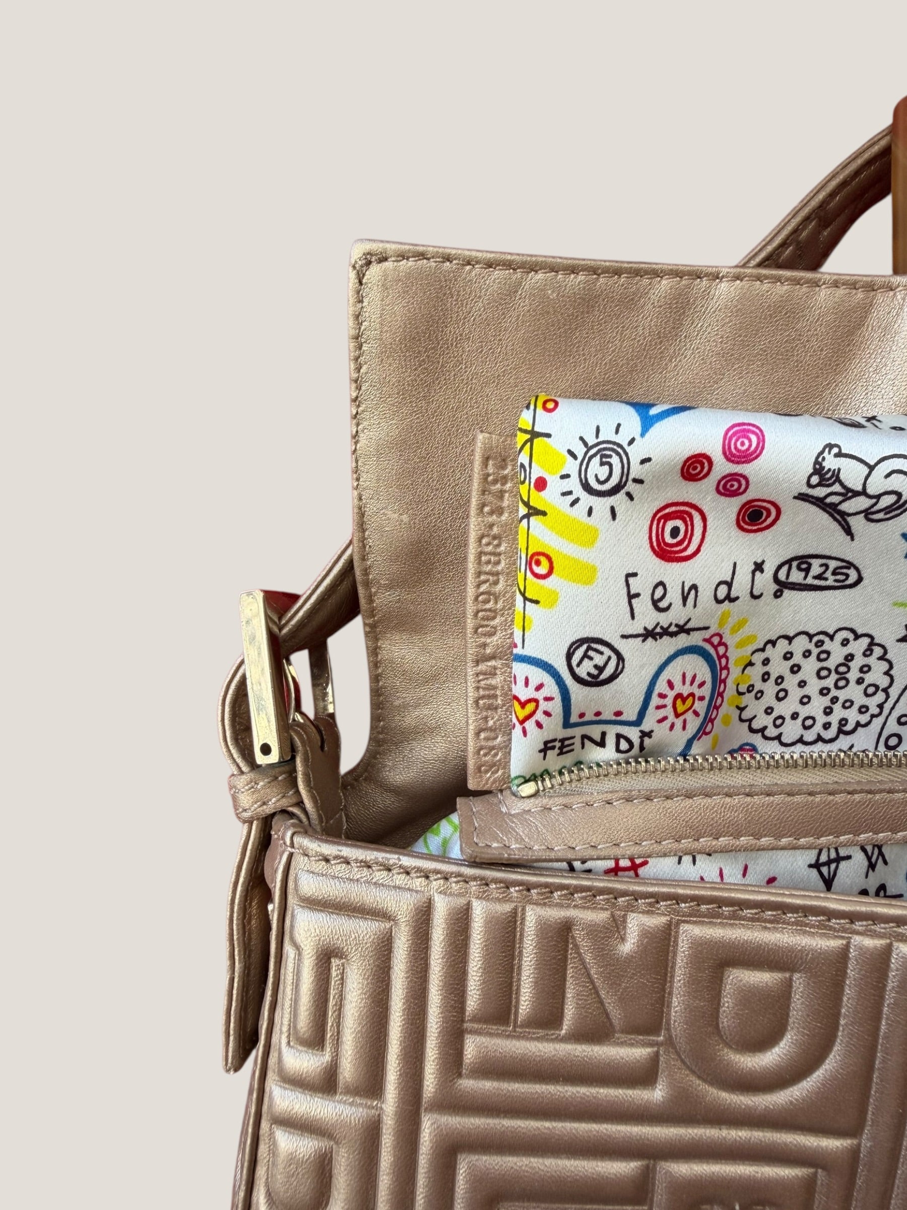 Fendi baguette in pelle