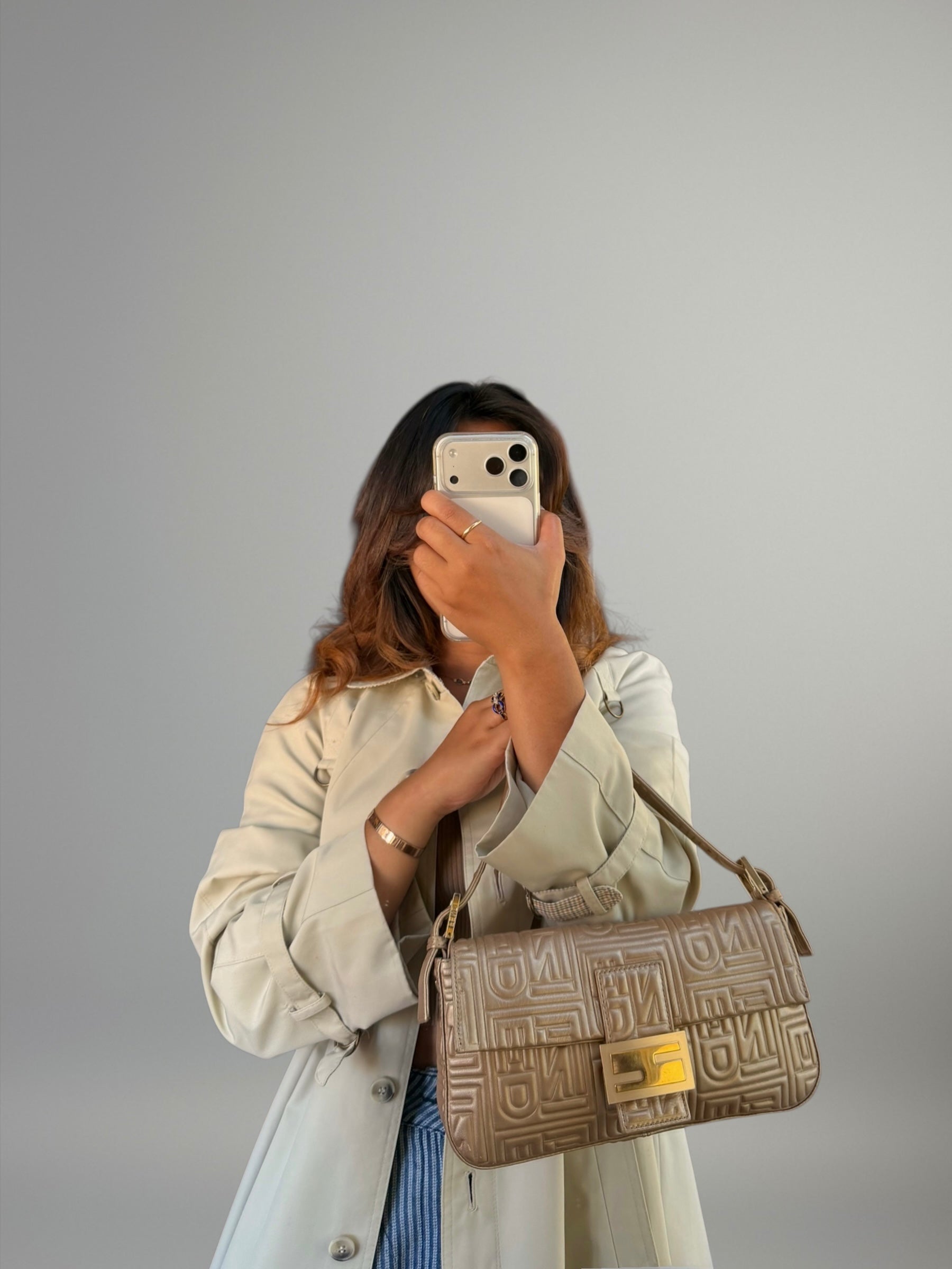 Fendi baguette in pelle
