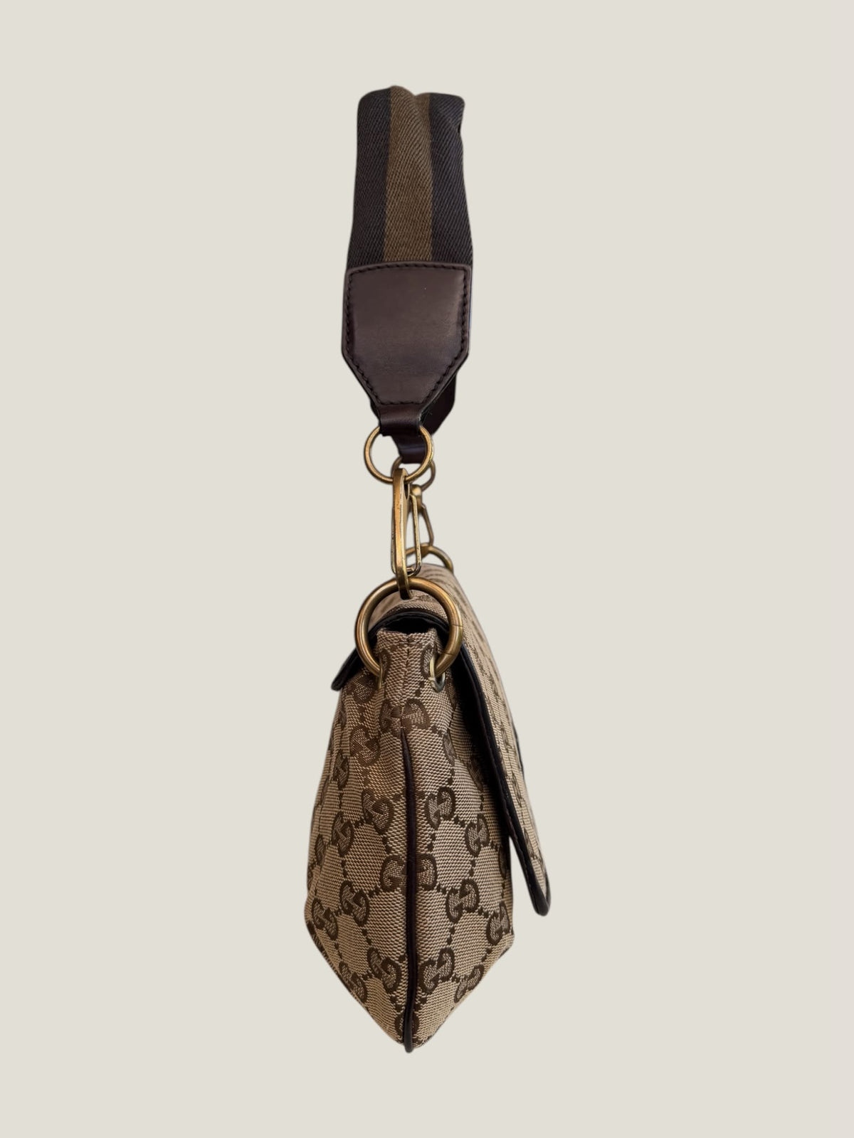 Gucci Web Flap Bag