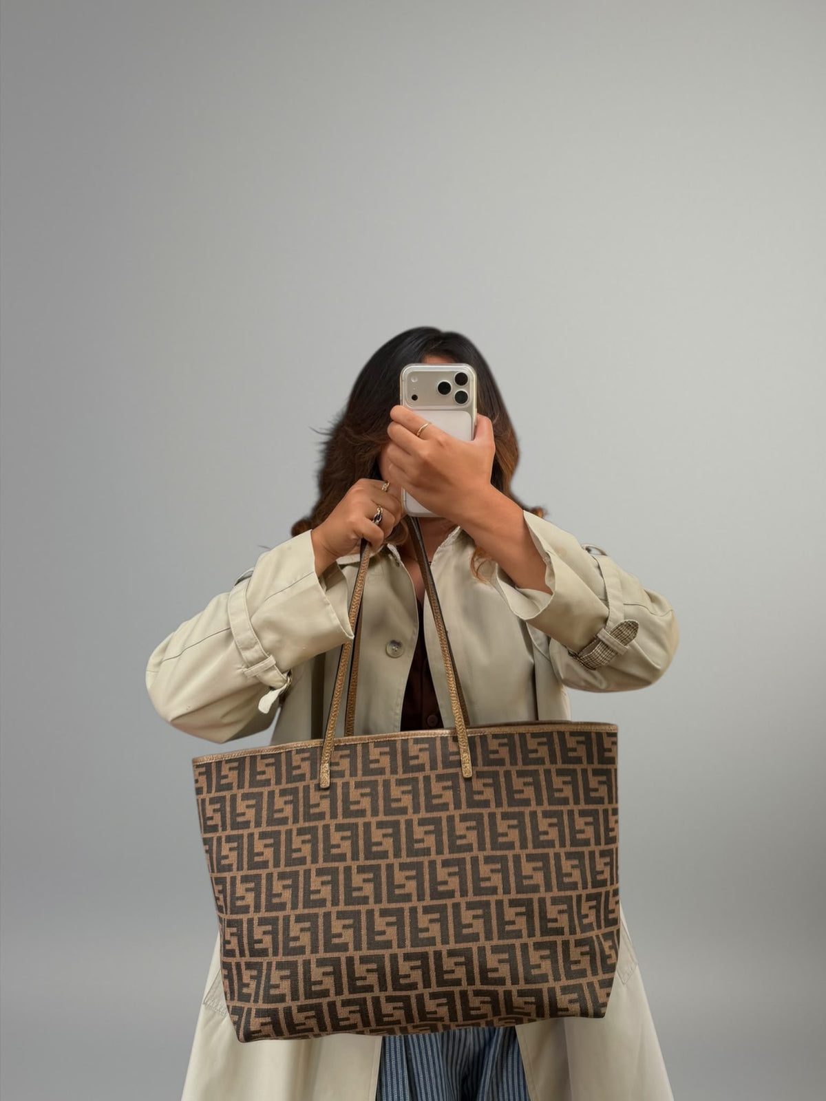 Fendi Zucca Tote