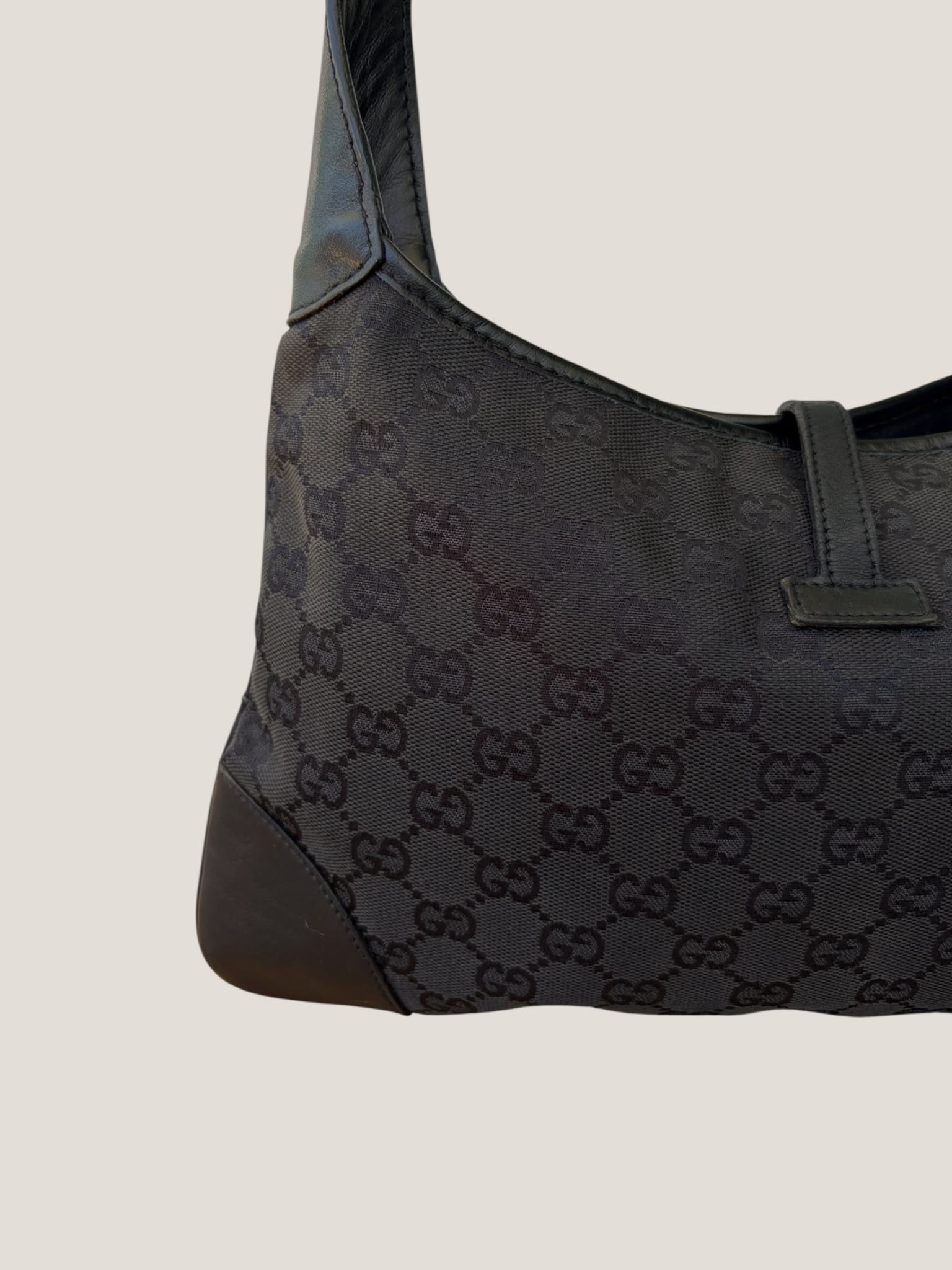 Gucci Jackie GG Canvas Nero