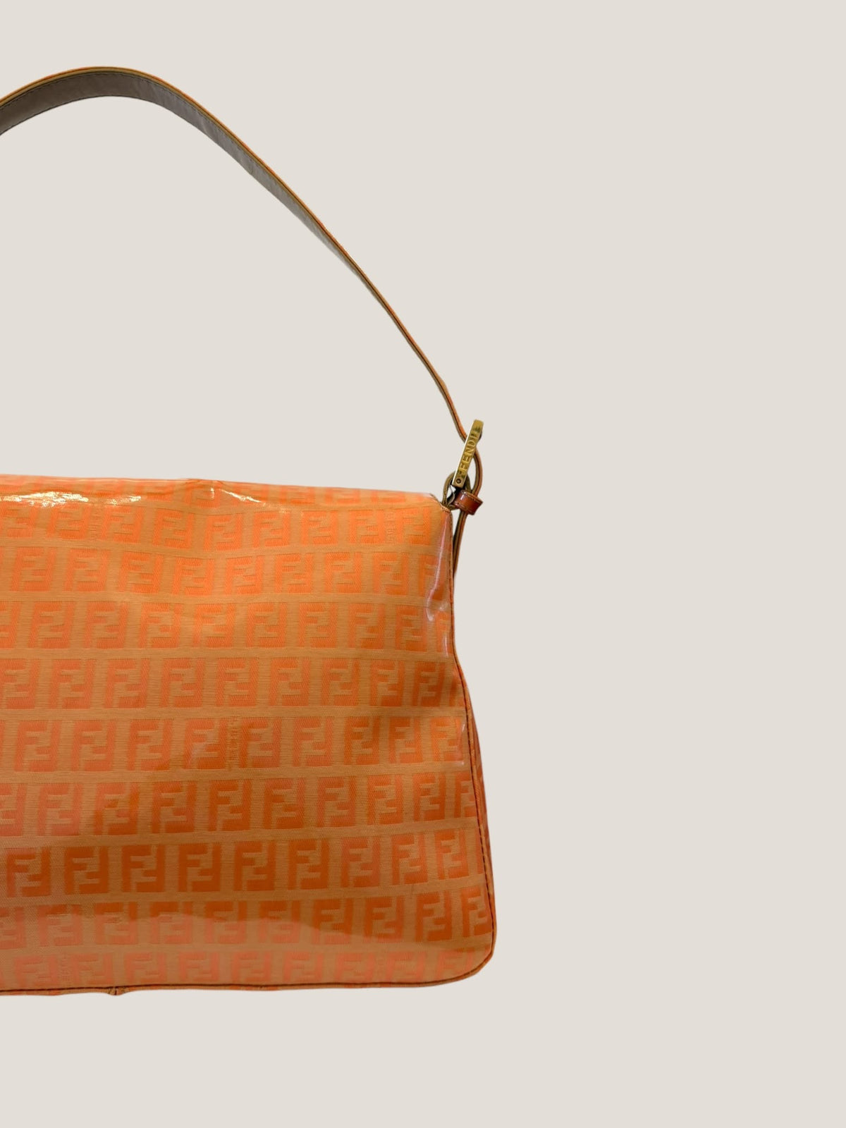 Fendi Mamma Baguette Zucchino Crystal