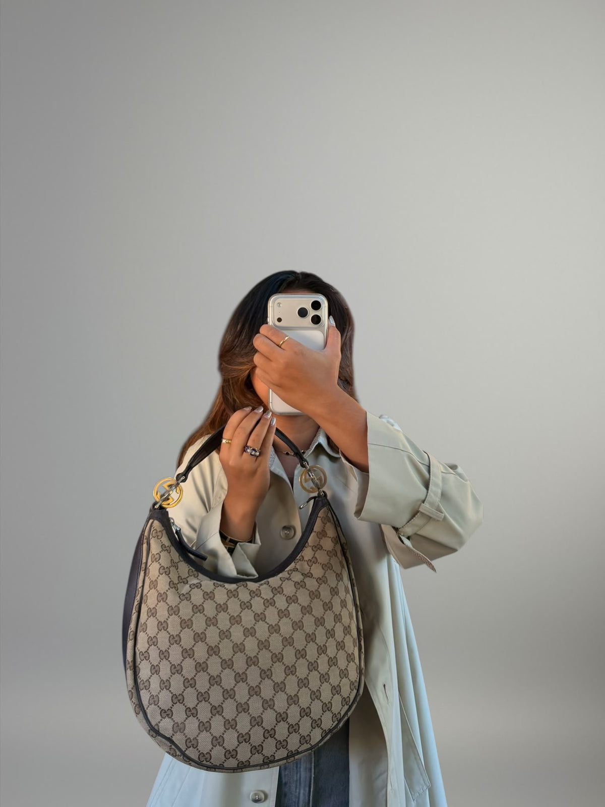 Gucci Hobo GG Twins