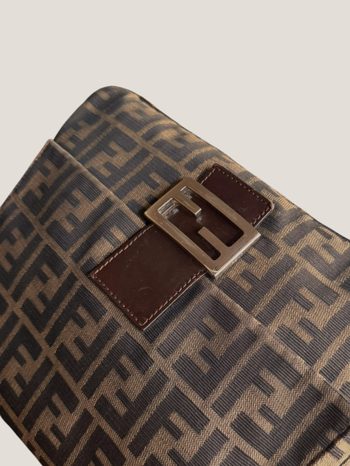 Fendi Mamma Baguette Zucca