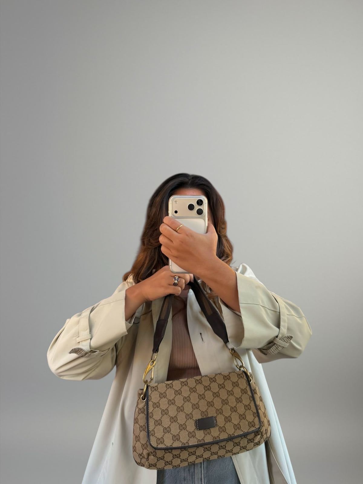 Gucci Web Flap Bag