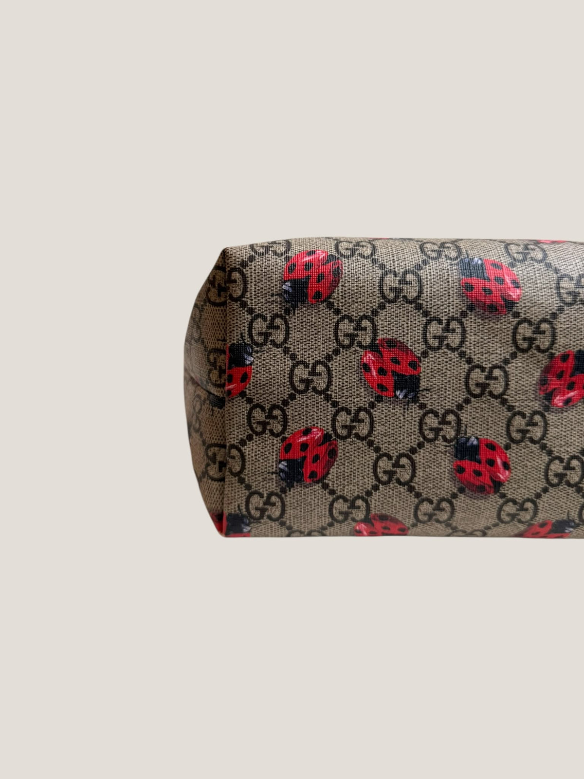 Gucci GG Supreme Coccinelle Tote