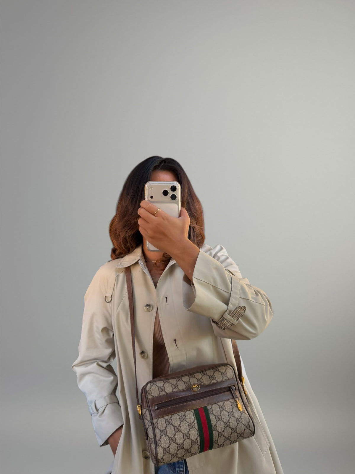 Gucci Vintage Web Crossbody