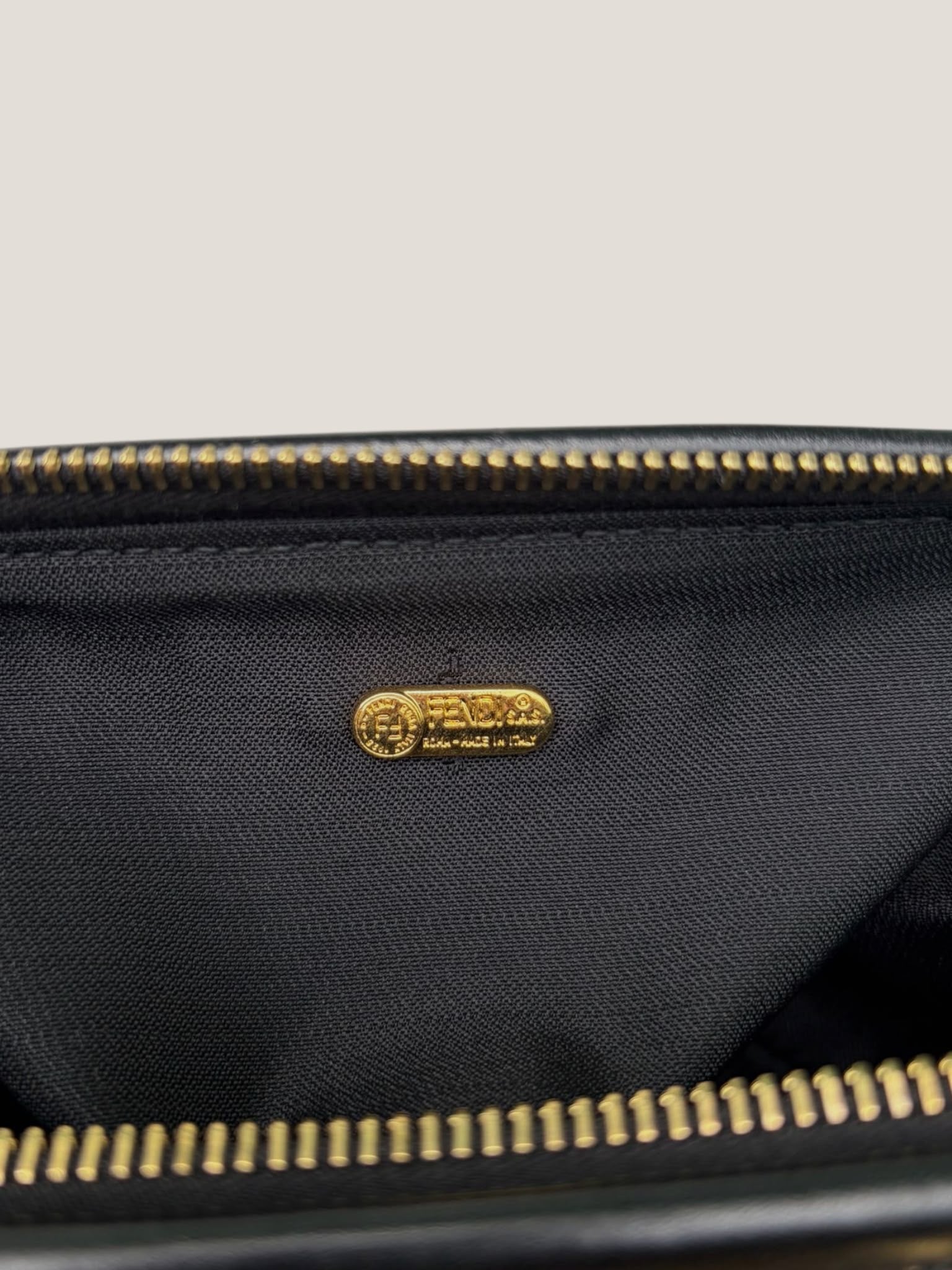 Fendi Pequin Mini Boston