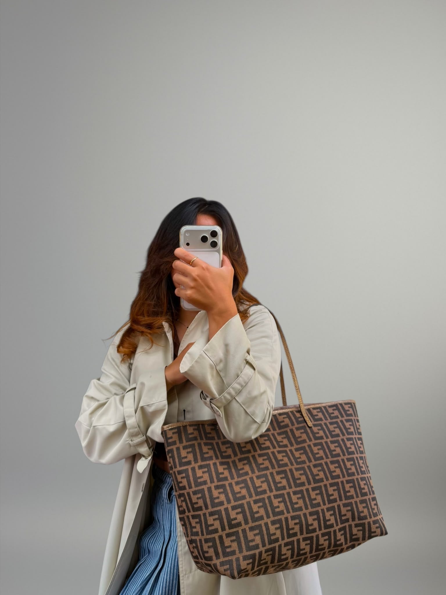 Fendi Zucca Tote