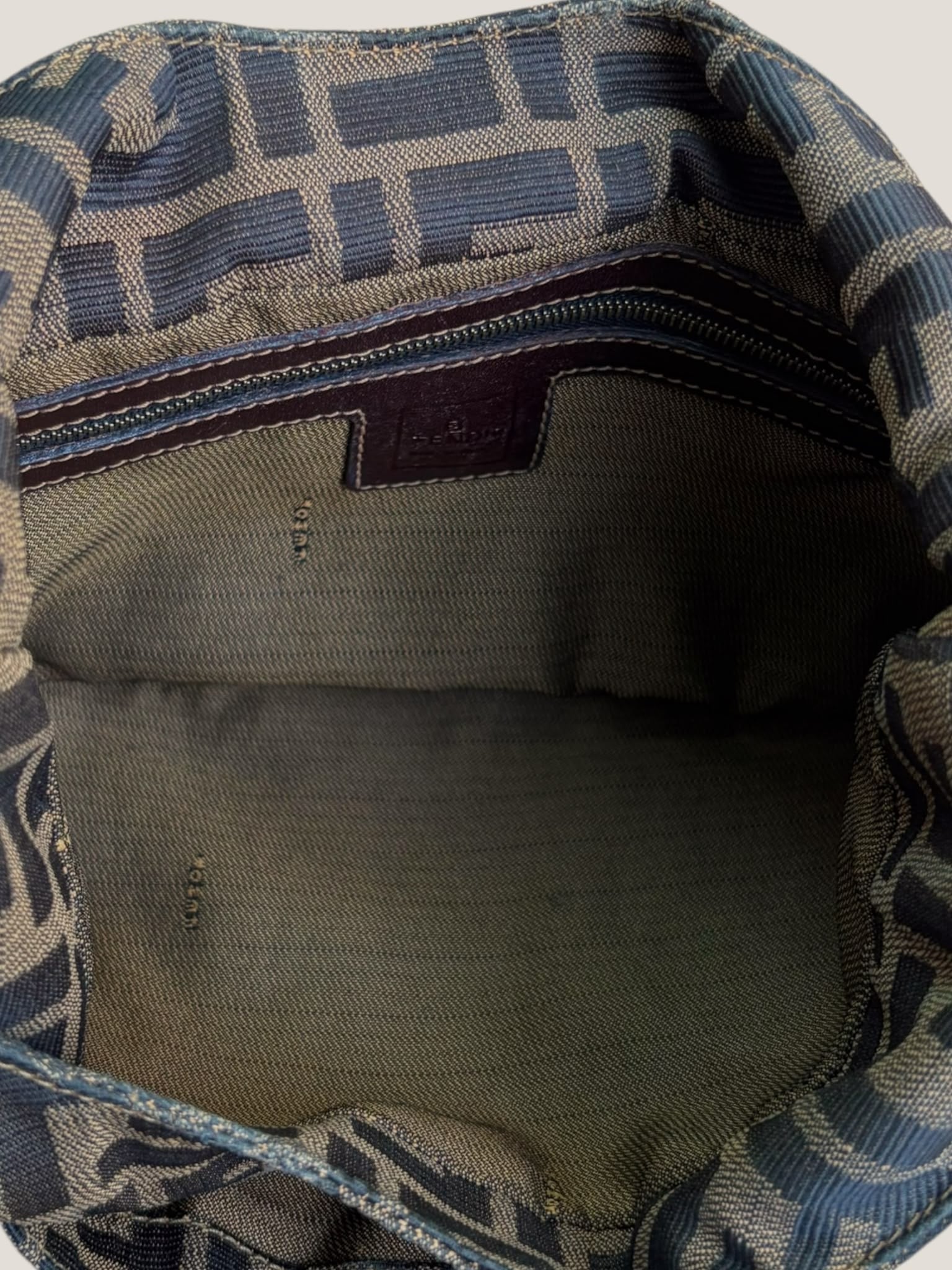 Fendi Baguette Zucca Hobo