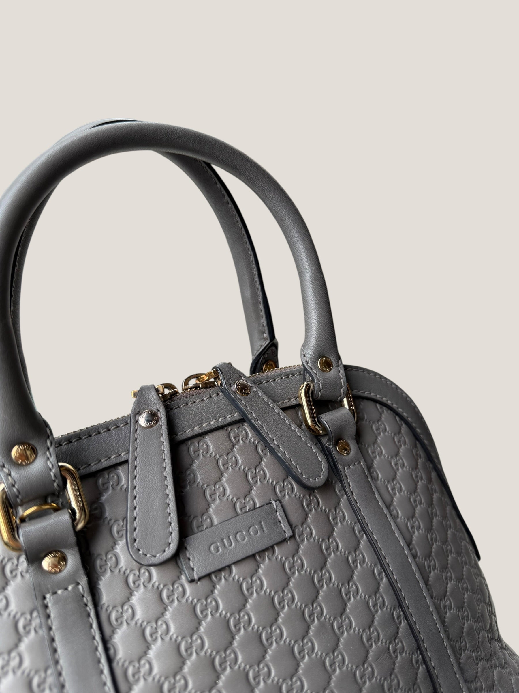 Gucci guccissima dome bag