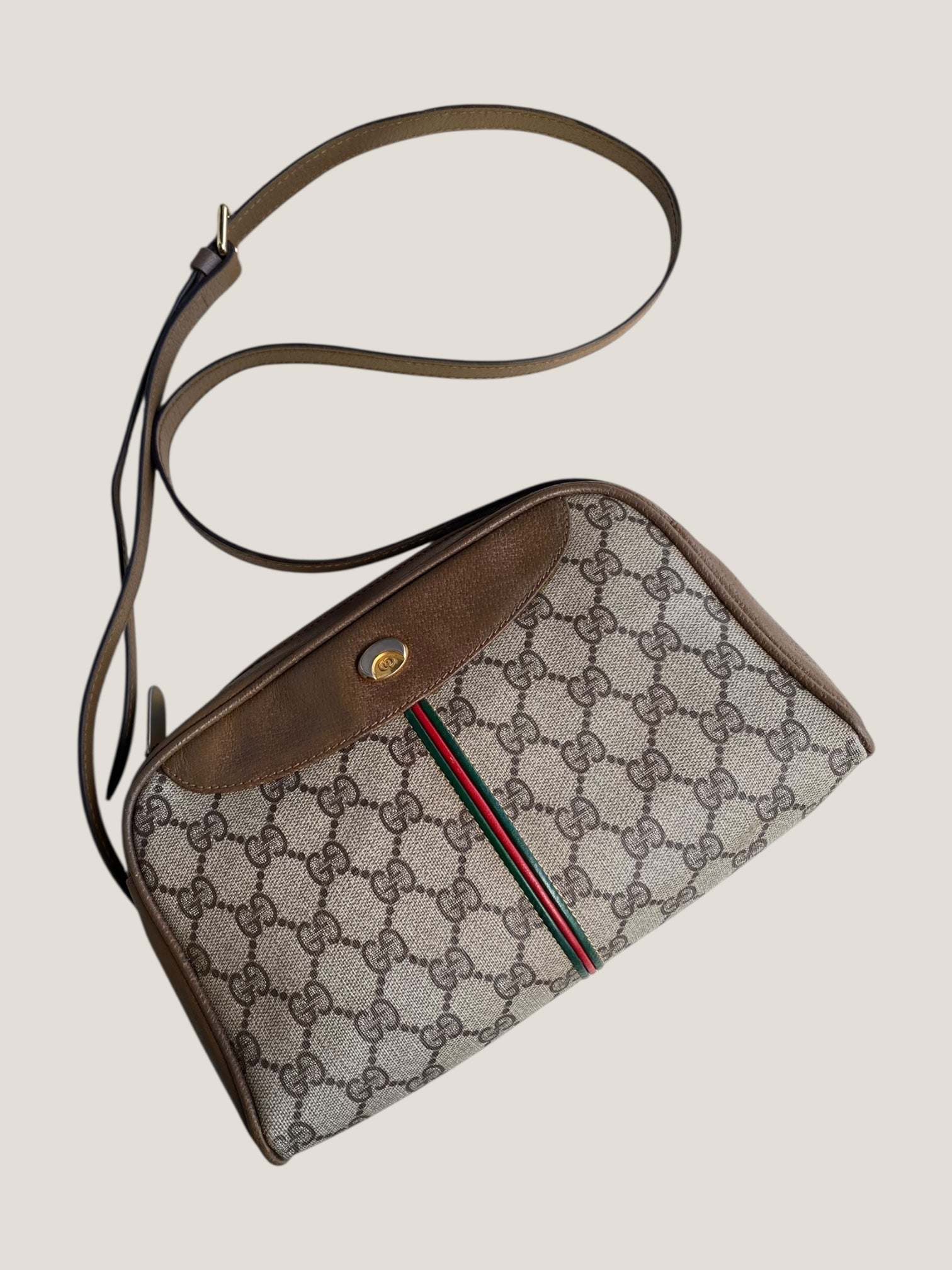 GUCCI Vintage GG Crossbody Web Line