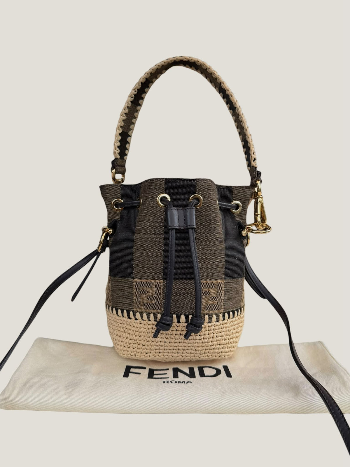 Fendi Mon Tresor Mini FF e Rafia