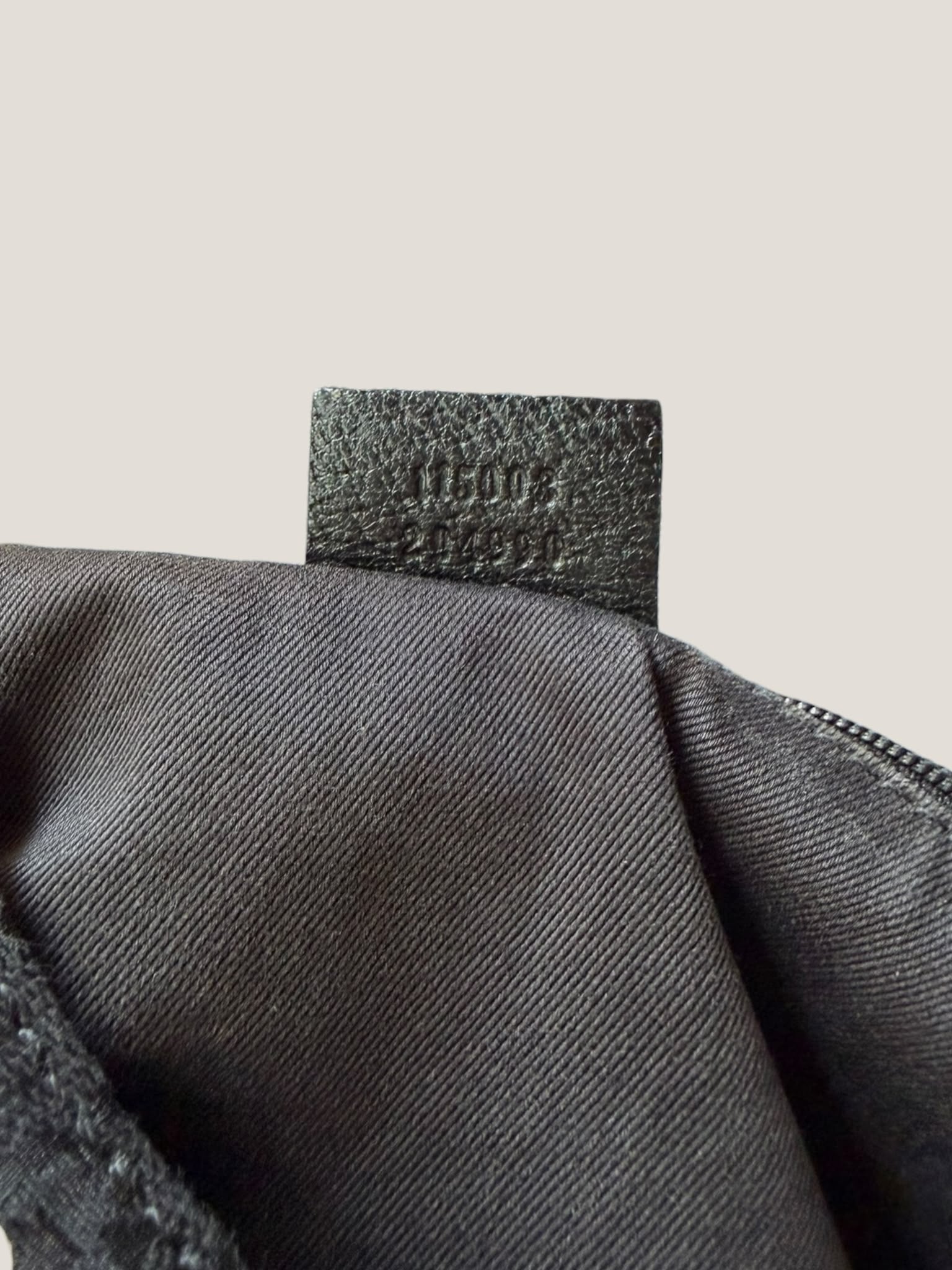 Gucci Black GG Canvas Hobo