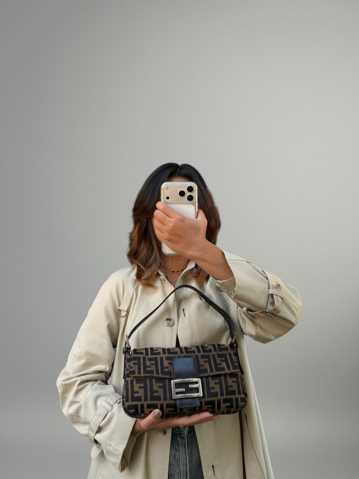 Fendi Baguette Zucca