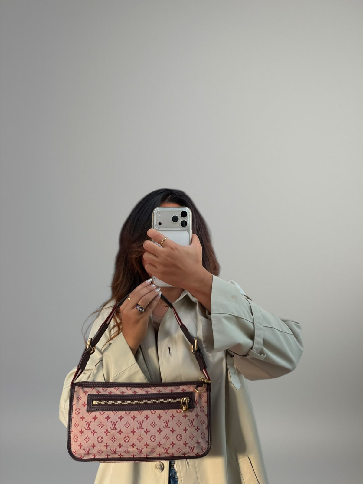 Louis Vuitton Monogram Mini Lin Pochette