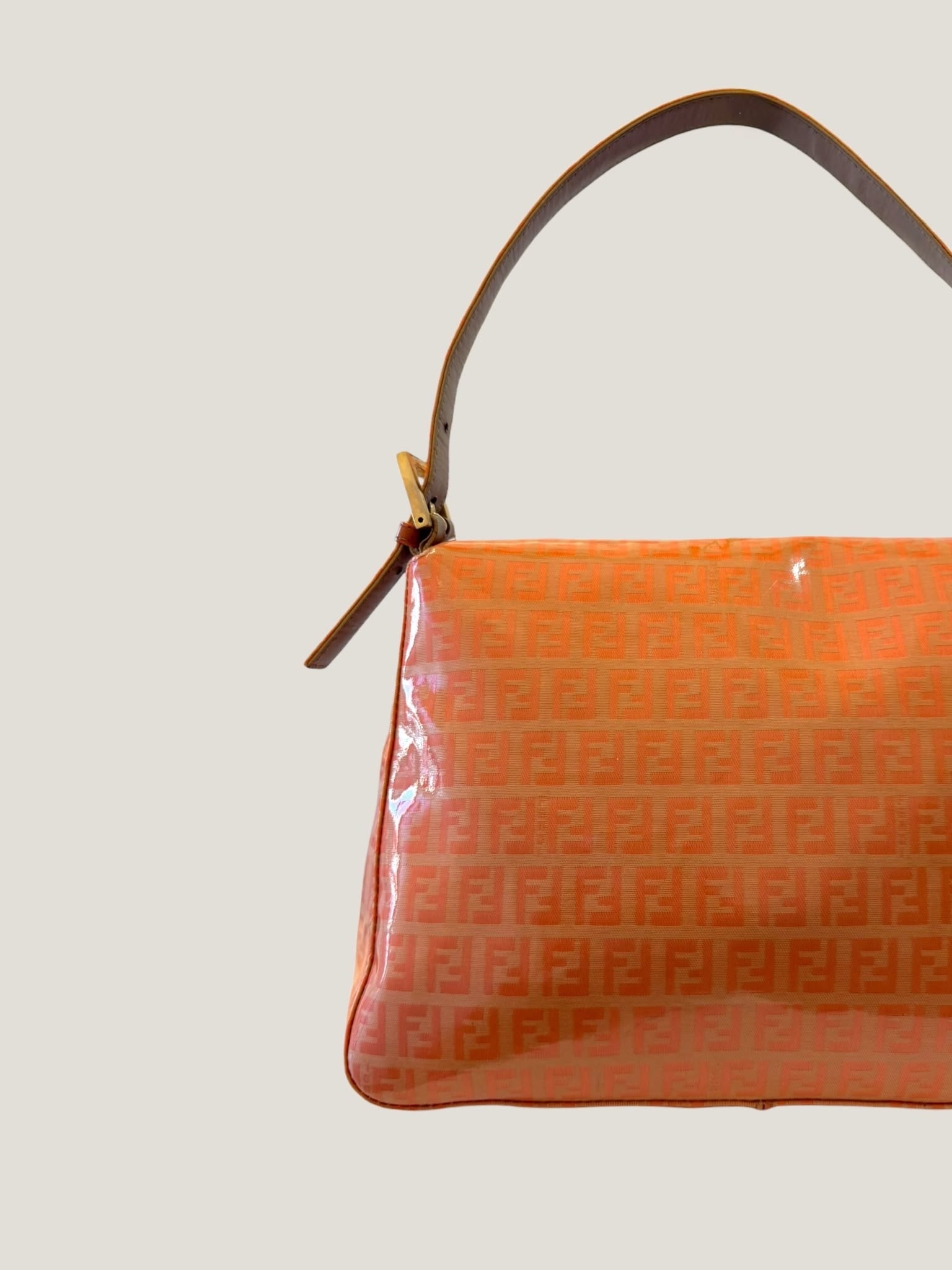 Fendi Mamma Baguette Zucchino Crystal