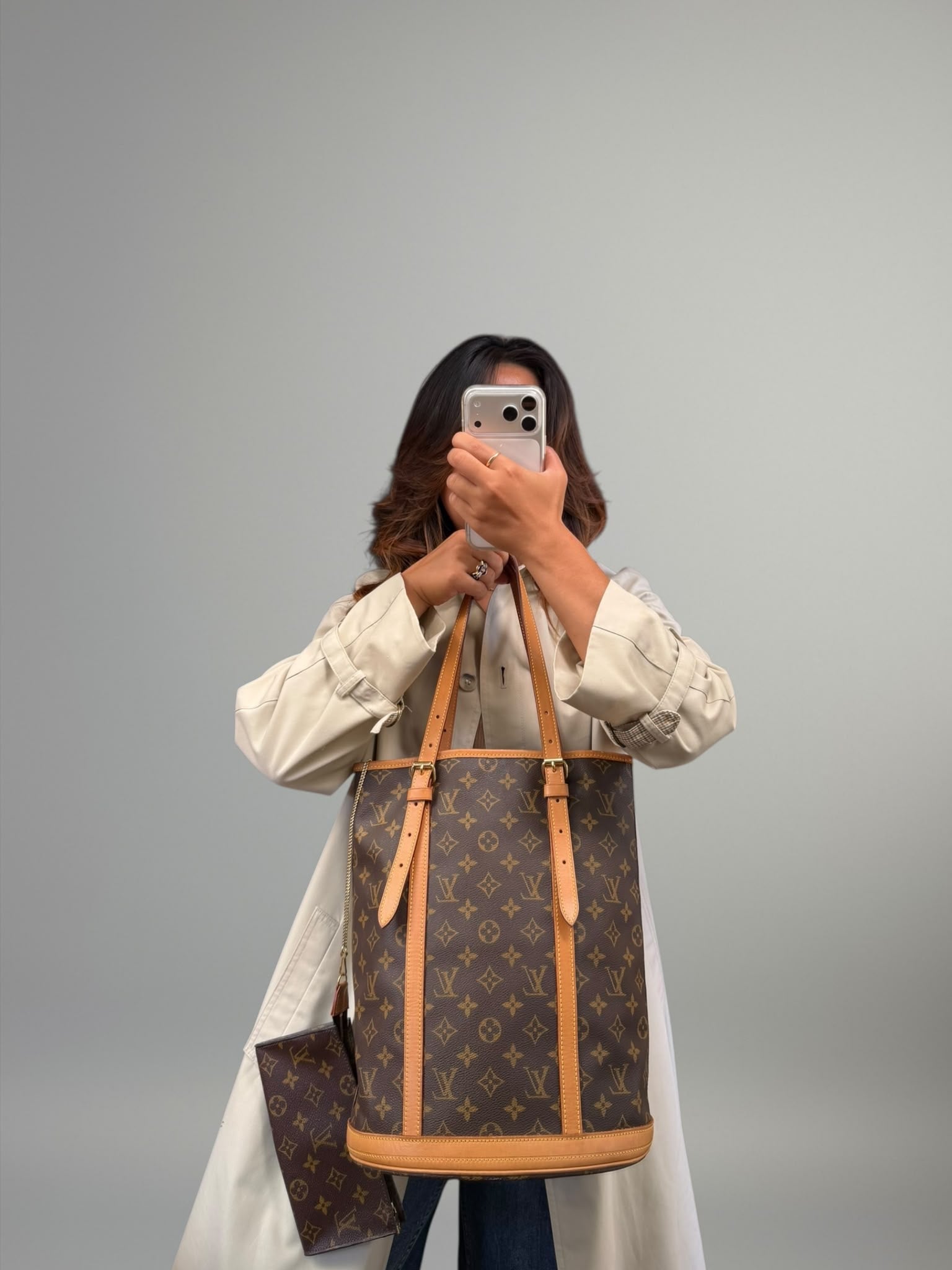 Louis Vuitton Bucket GM Monogram