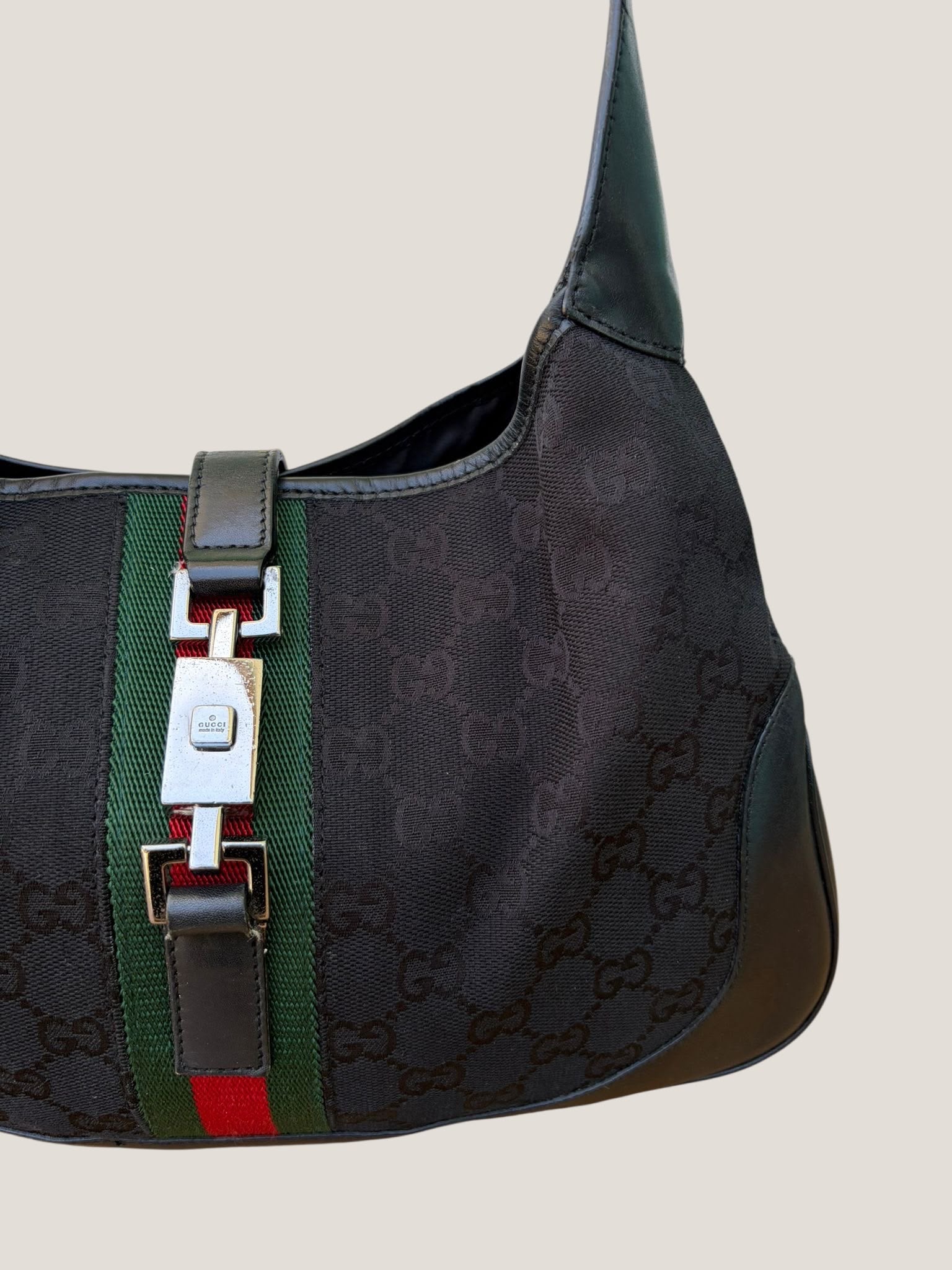 Gucci Jackie Web GG Canvas