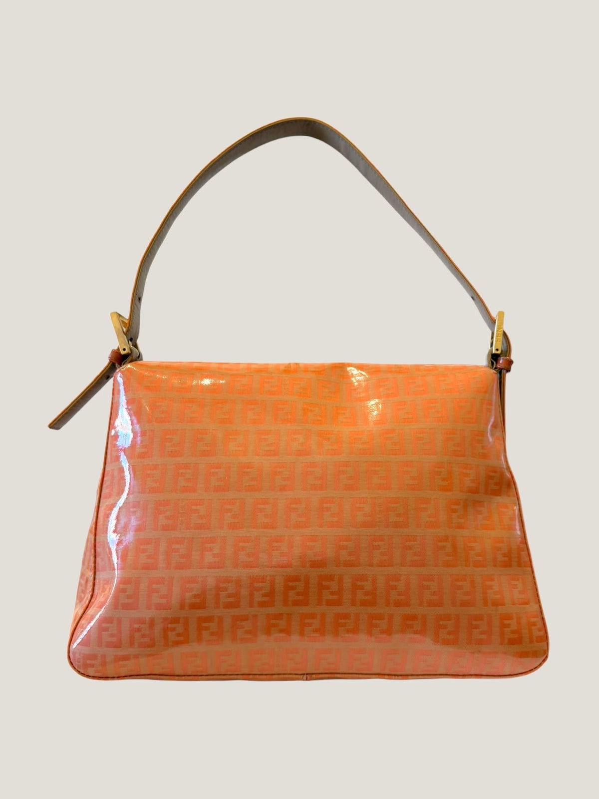 Fendi Mamma Baguette Zucchino Crystal