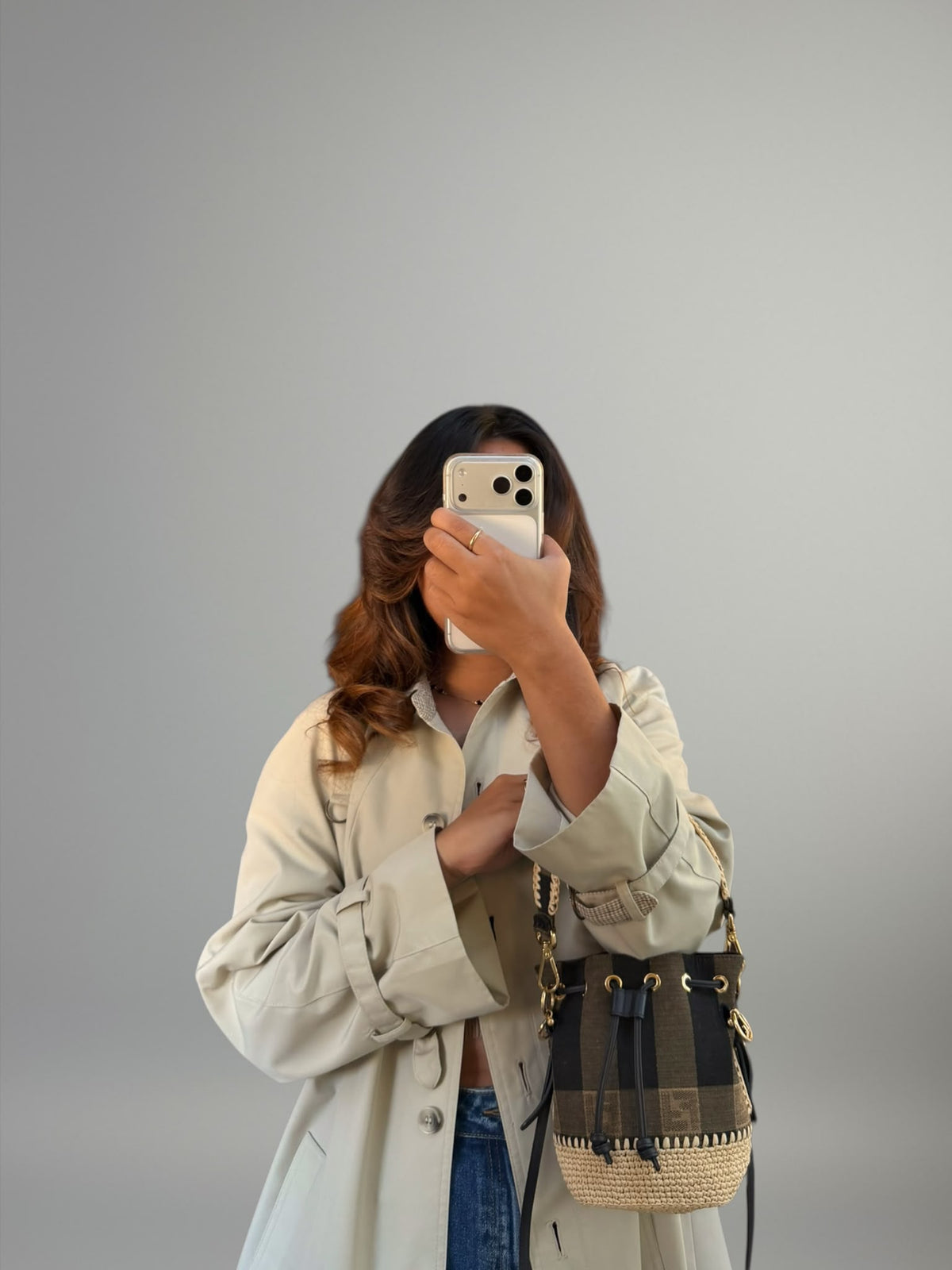 Fendi Mon Tresor Mini FF e Rafia